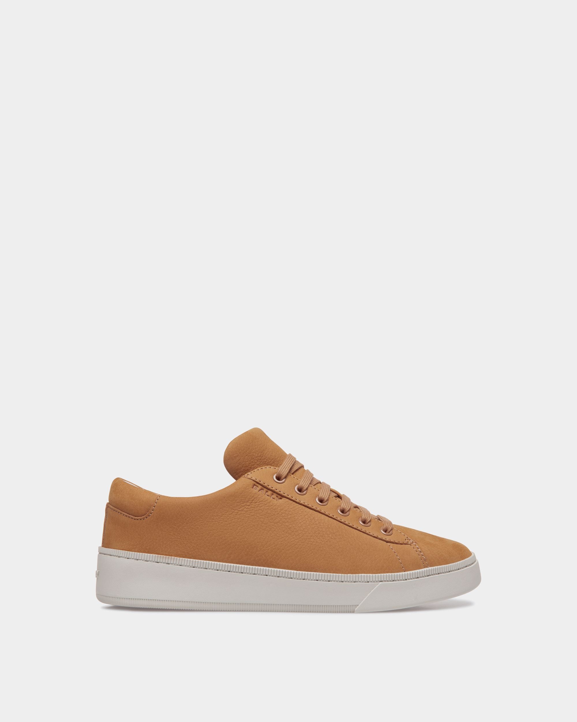 Sneaker Raise En Cuir Nubuck Marron - Homme - Bally - 01