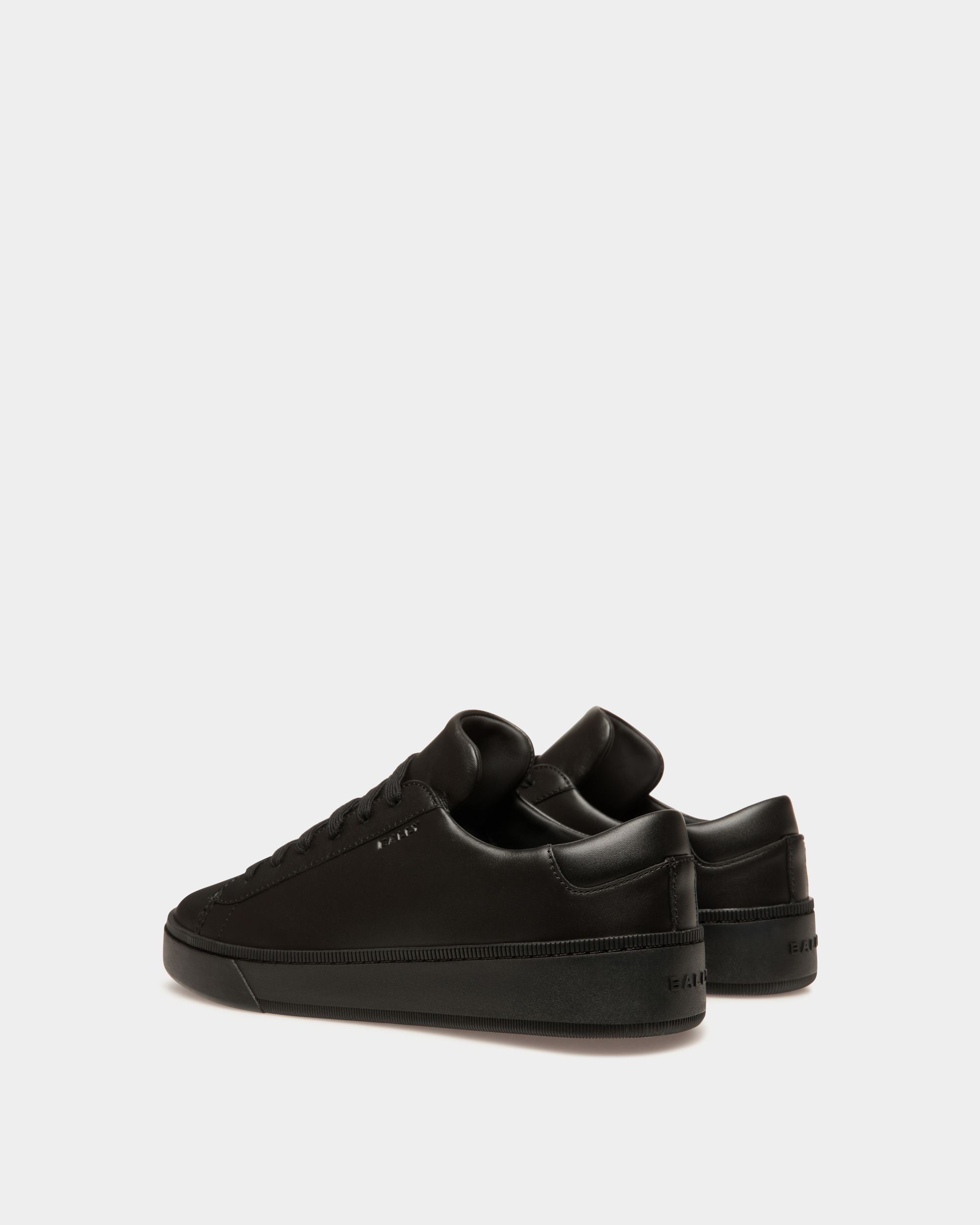 Raise Sneaker In Black Leather - Men's - Bally - 03