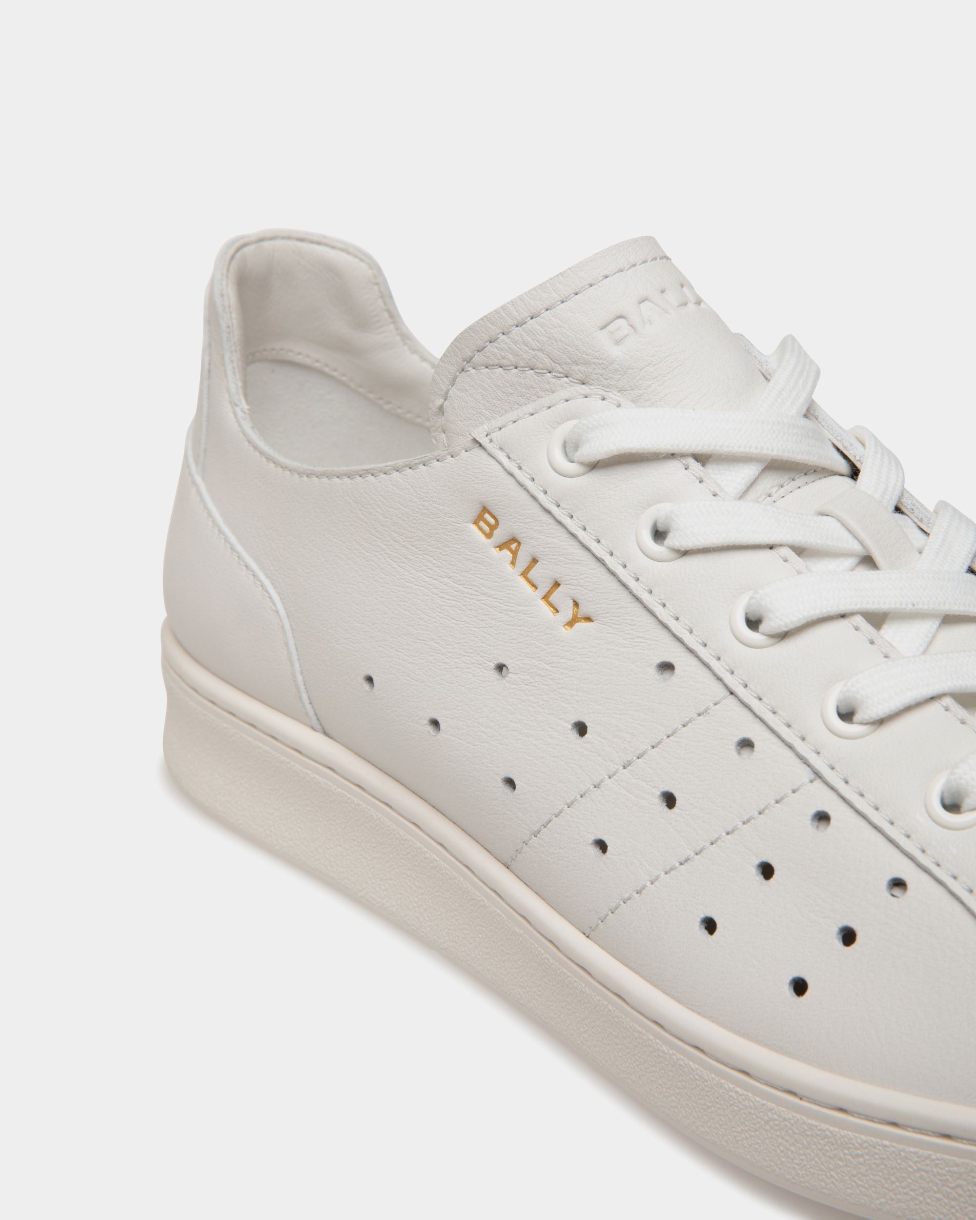 Sneakers Tennis Aus Leder In Weiß - Herren - Bally - 05