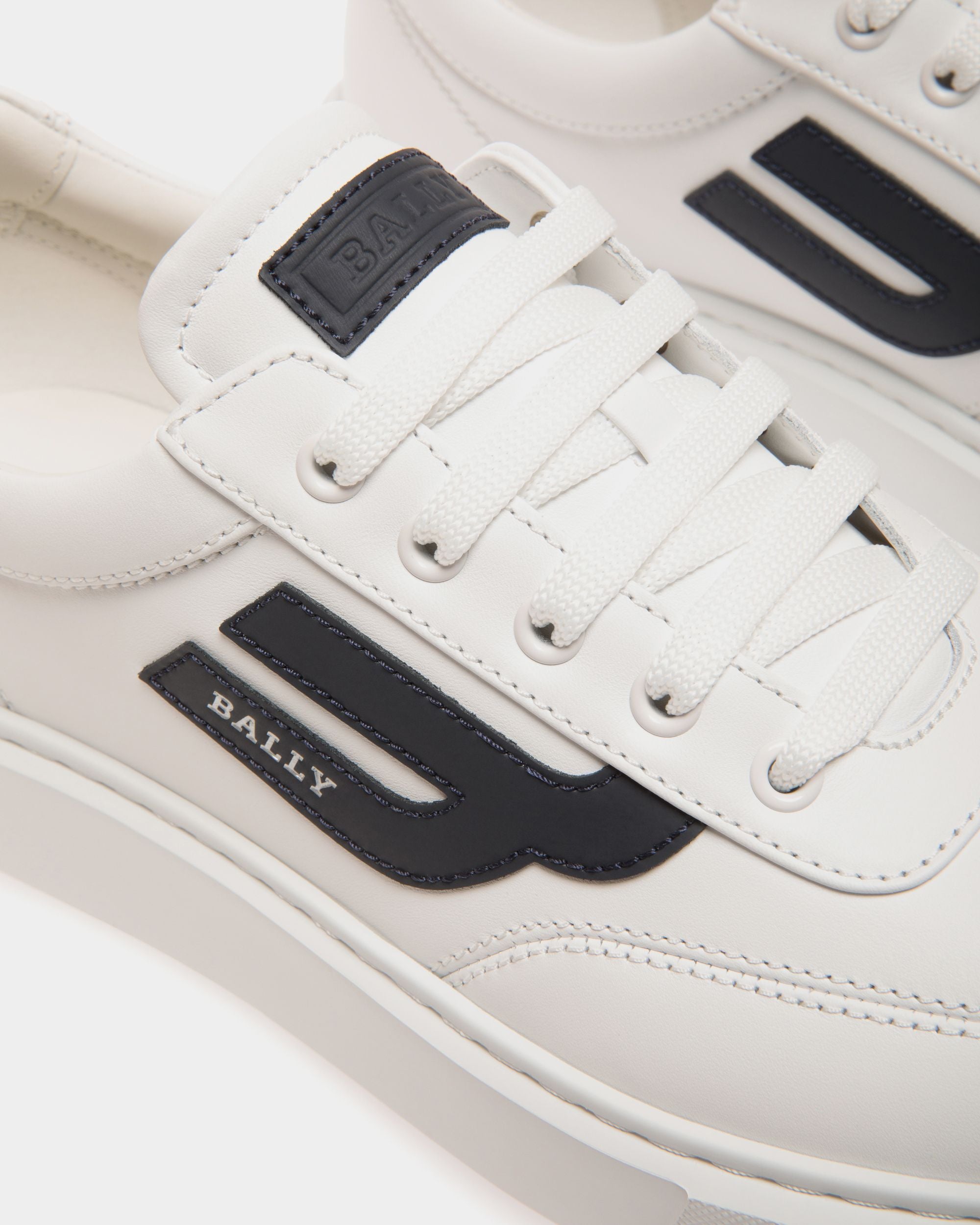 Sneaker In Grey  Leather - Homme - Bally - 05