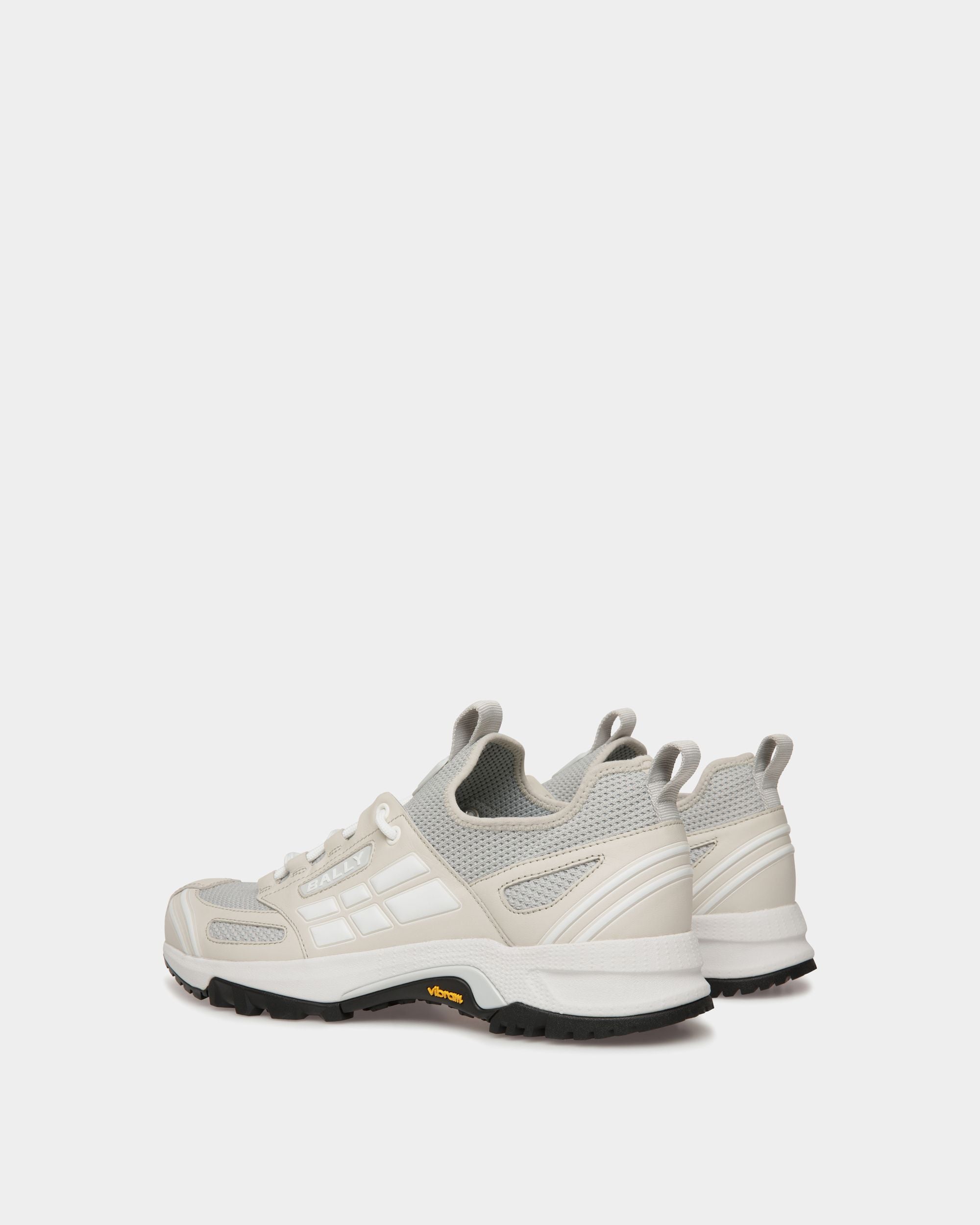 Faster Sneaker in Dusty White Knit - Men's - Bally - 04