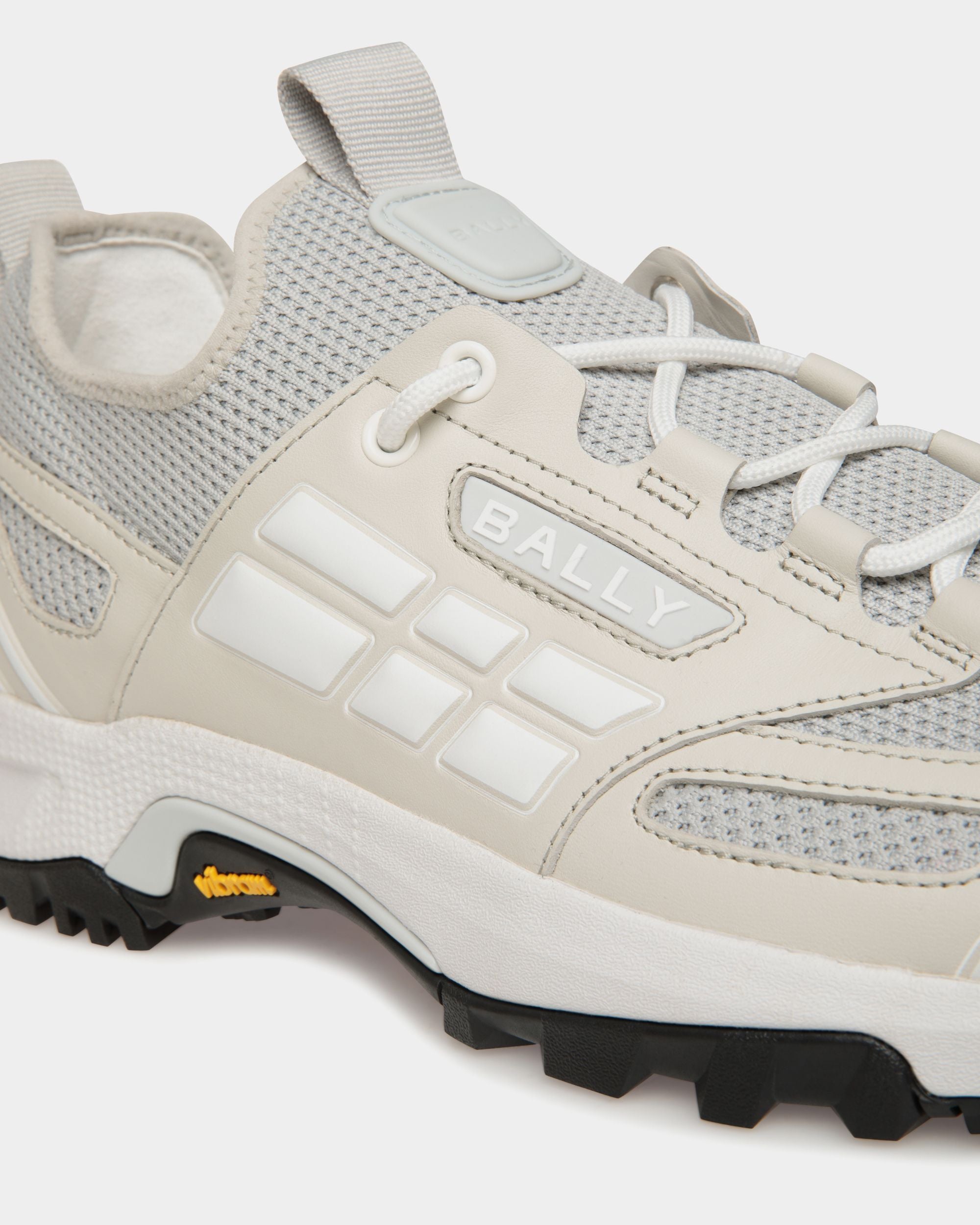 Faster Sneaker in Dusty White Knit - Men's - Bally - 06