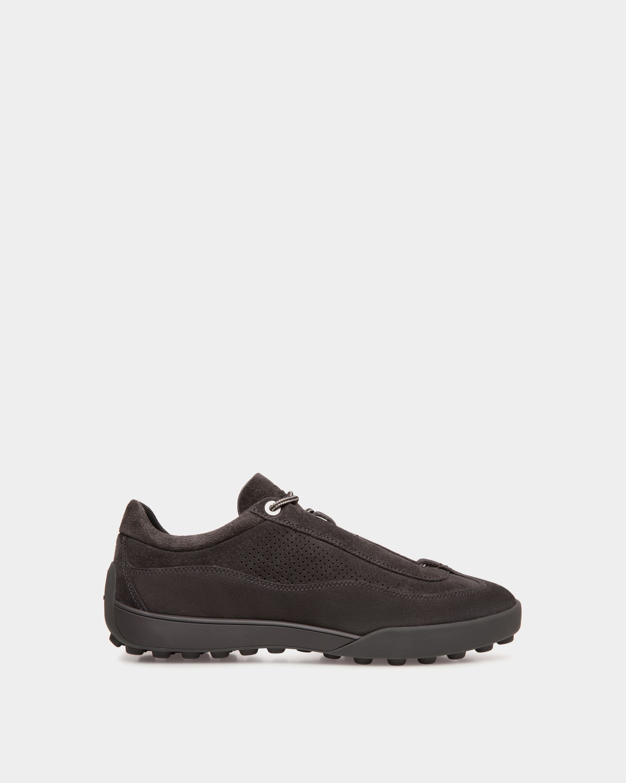 Sneaker Manto Runner En Daim Dark Grey - Homme - Bally - 01