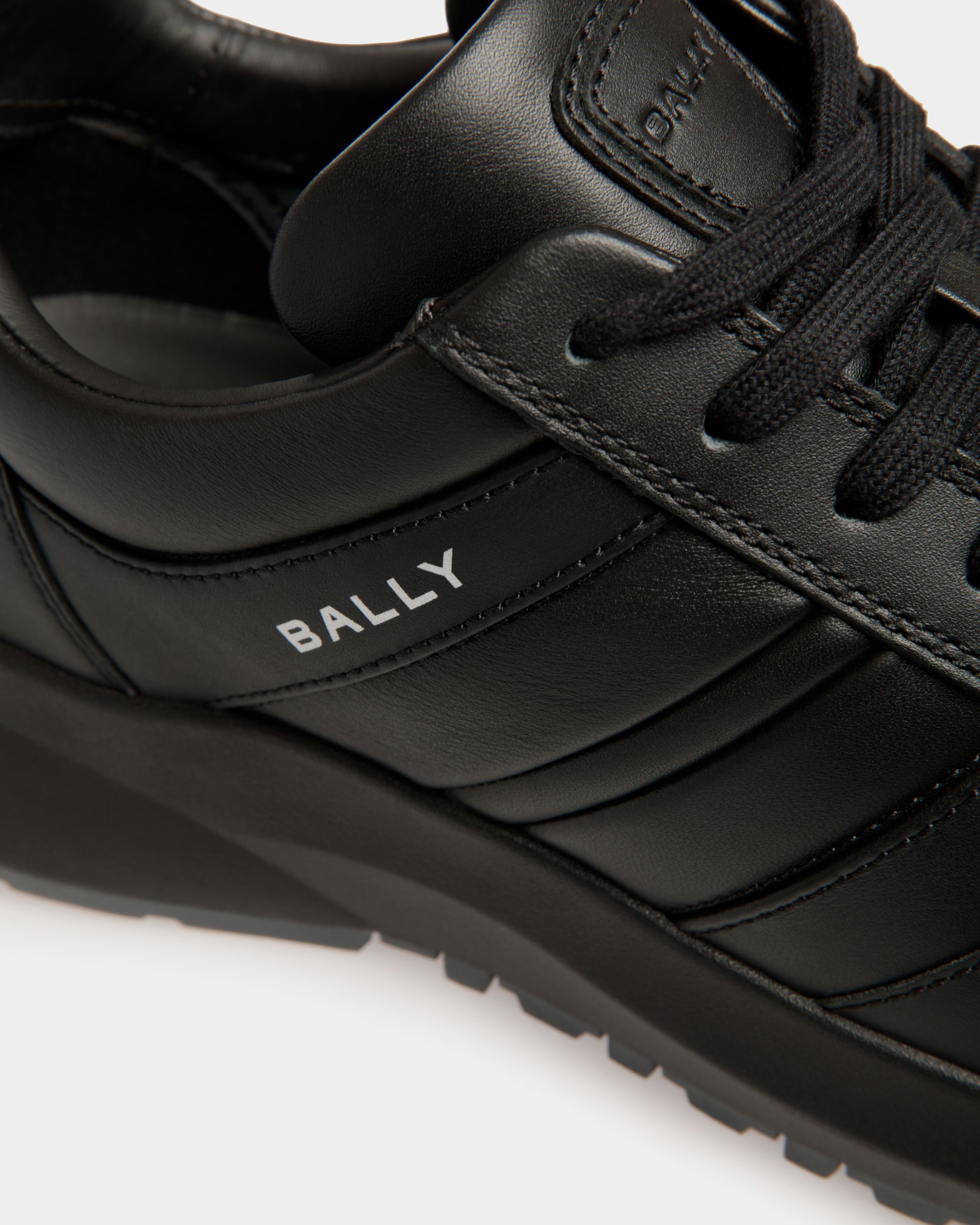 Outline Sneaker in Black and Sirah Leather - Men's - Bally - 06