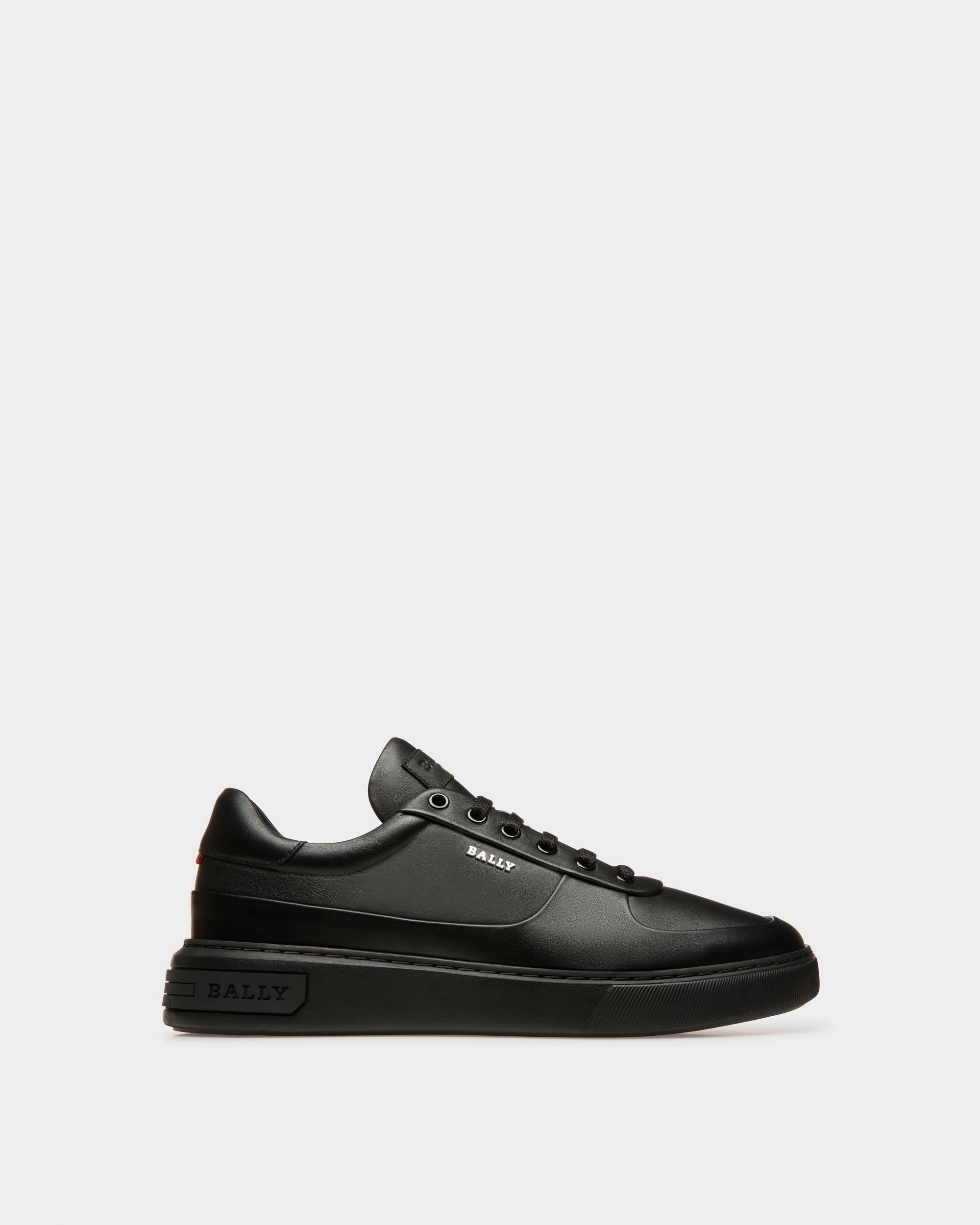 Manny Sneaker In Pelle Nera - Uomo - Bally - 01