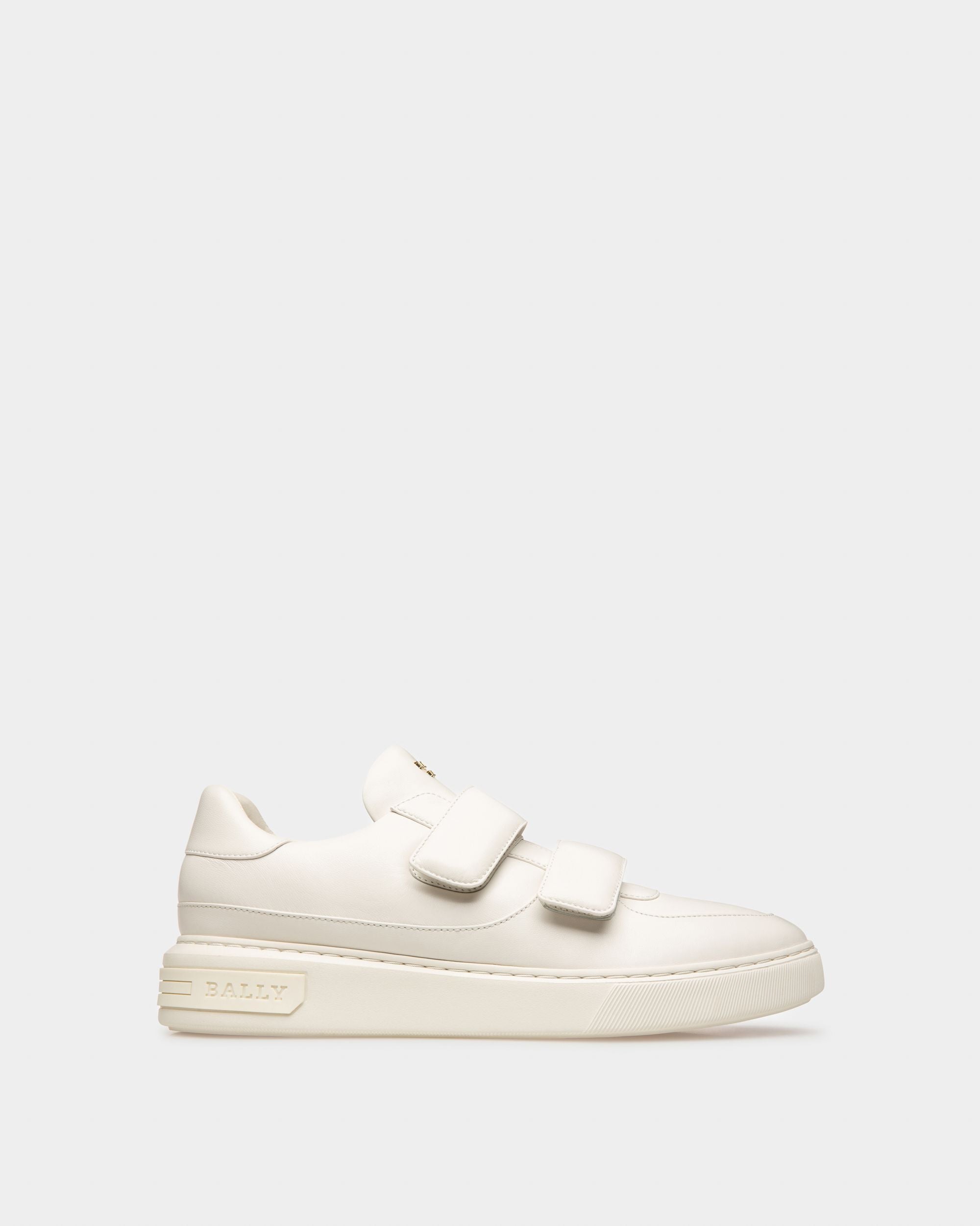Maylor Sneakers In Pelle Bianca - Uomo - Bally - 01