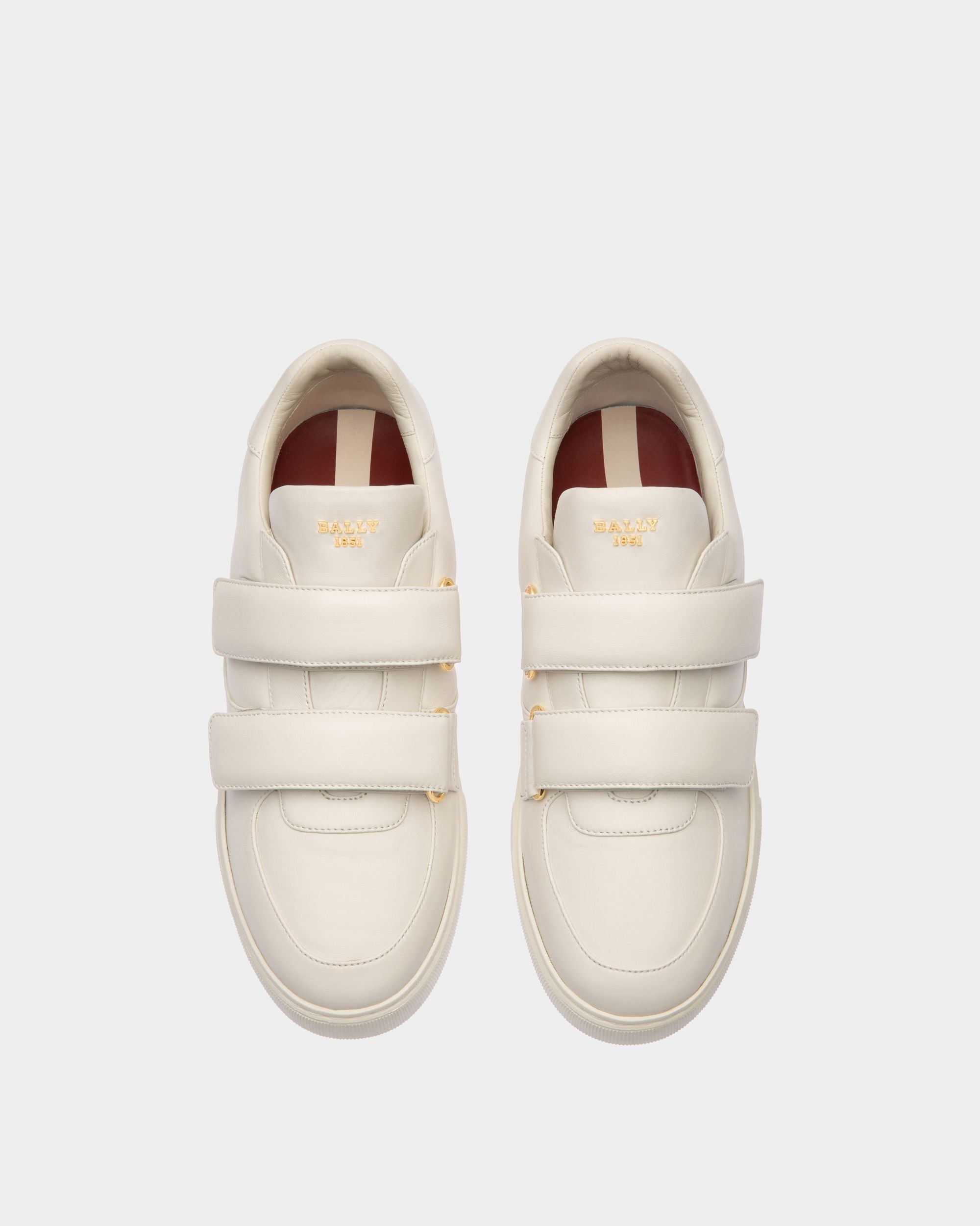 Maylor Sneakers In Pelle Bianca - Uomo - Bally - 02