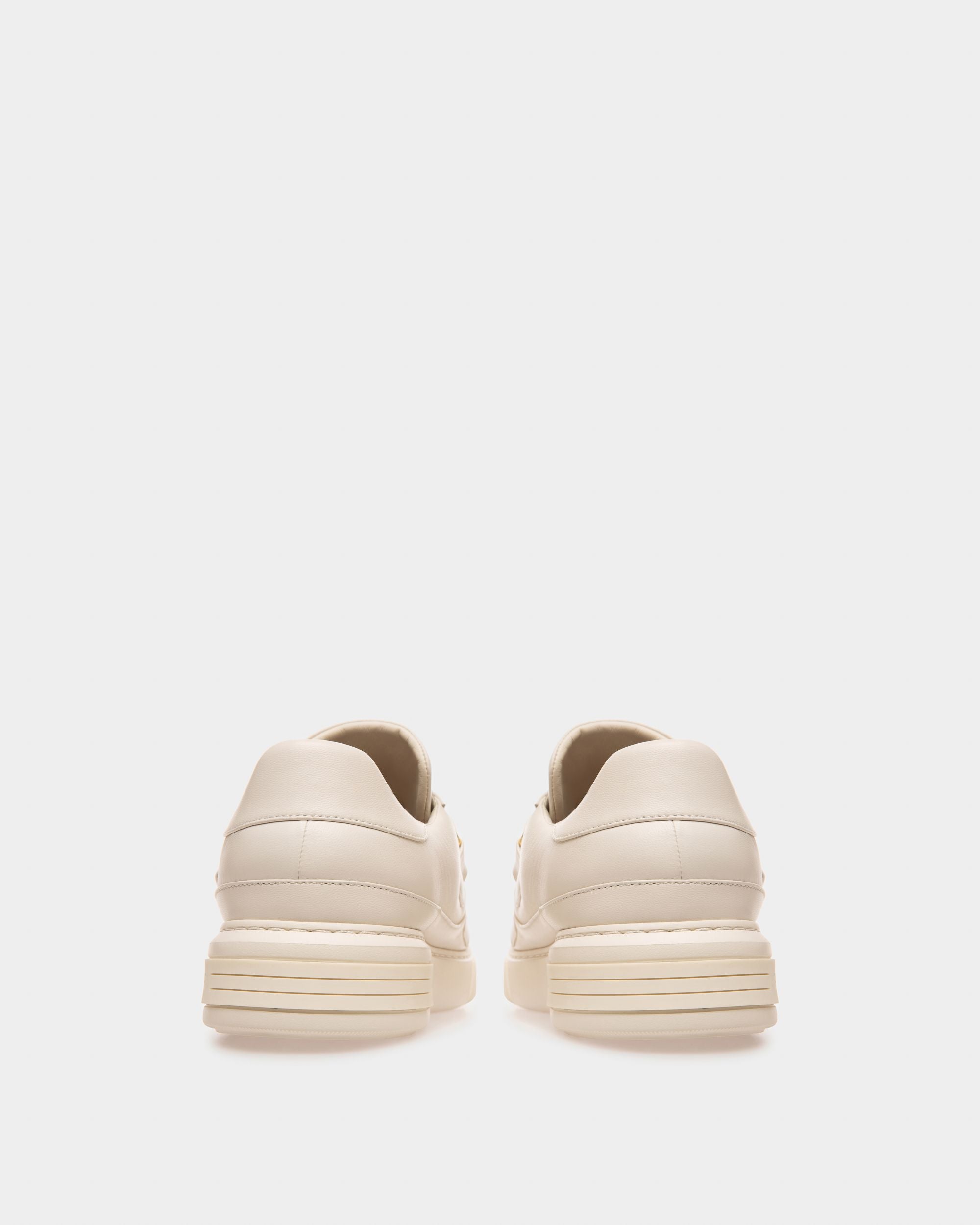 Maylor Sneakers In Pelle Bianca - Uomo - Bally - 04