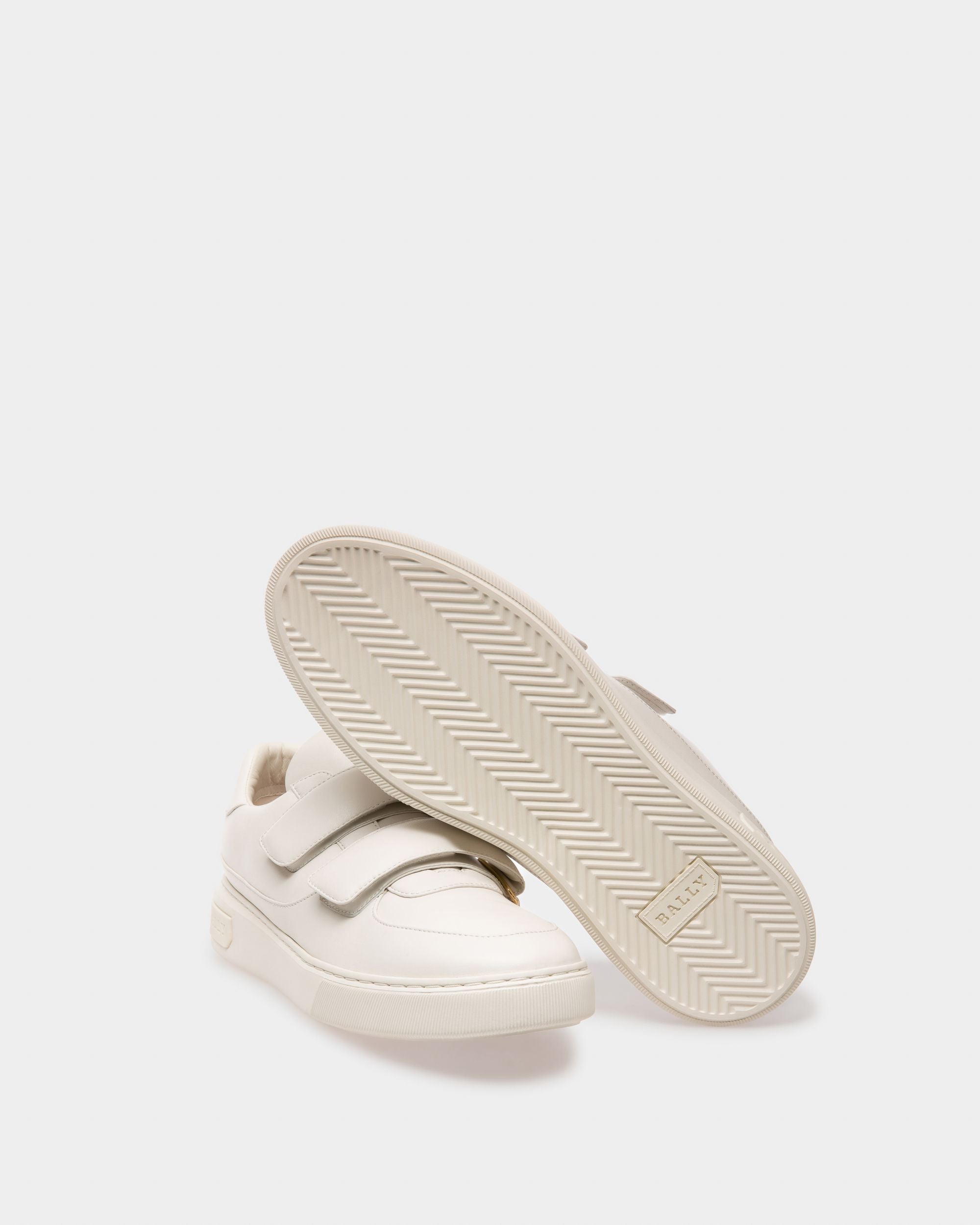Maylor Sneakers In Pelle Bianca - Uomo - Bally - 05