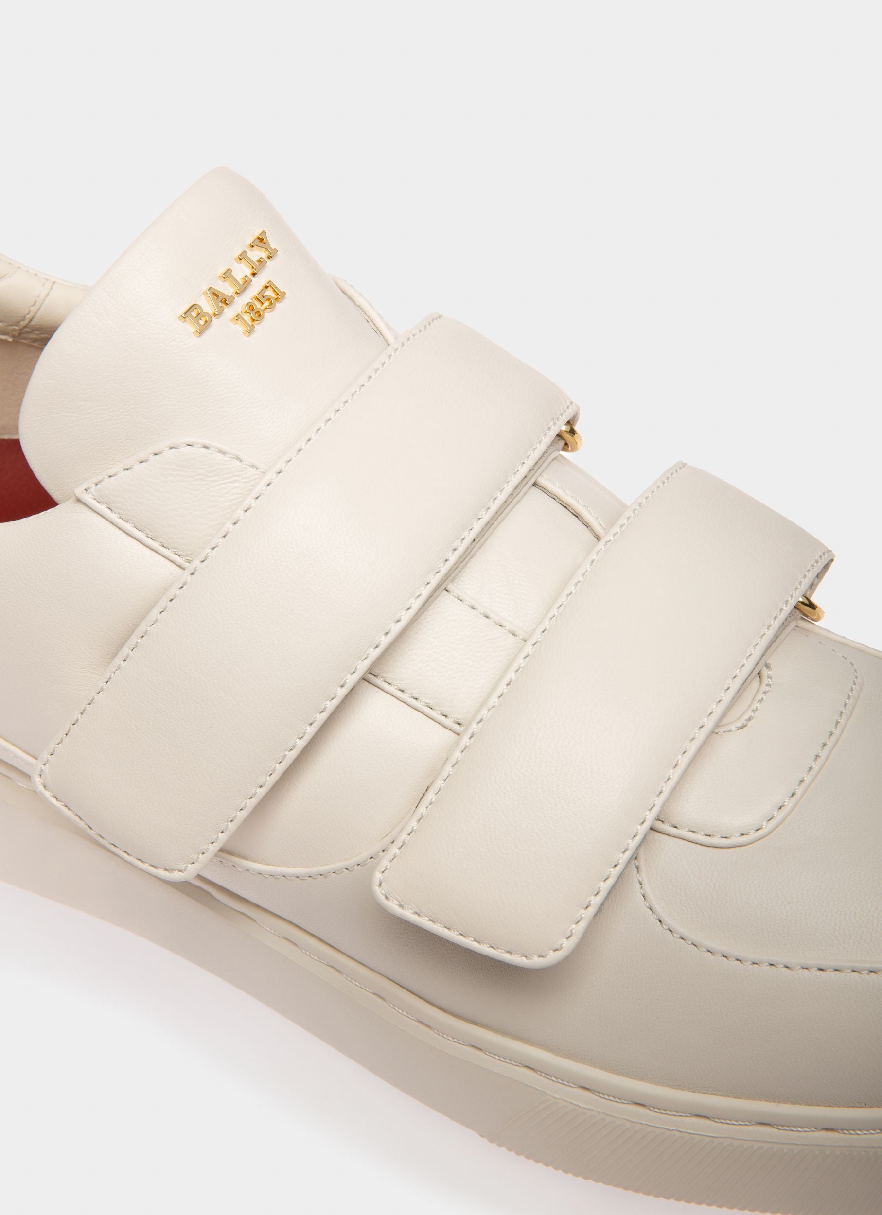 Maylor Sneakers In Pelle Bianca - Uomo - Bally - 06