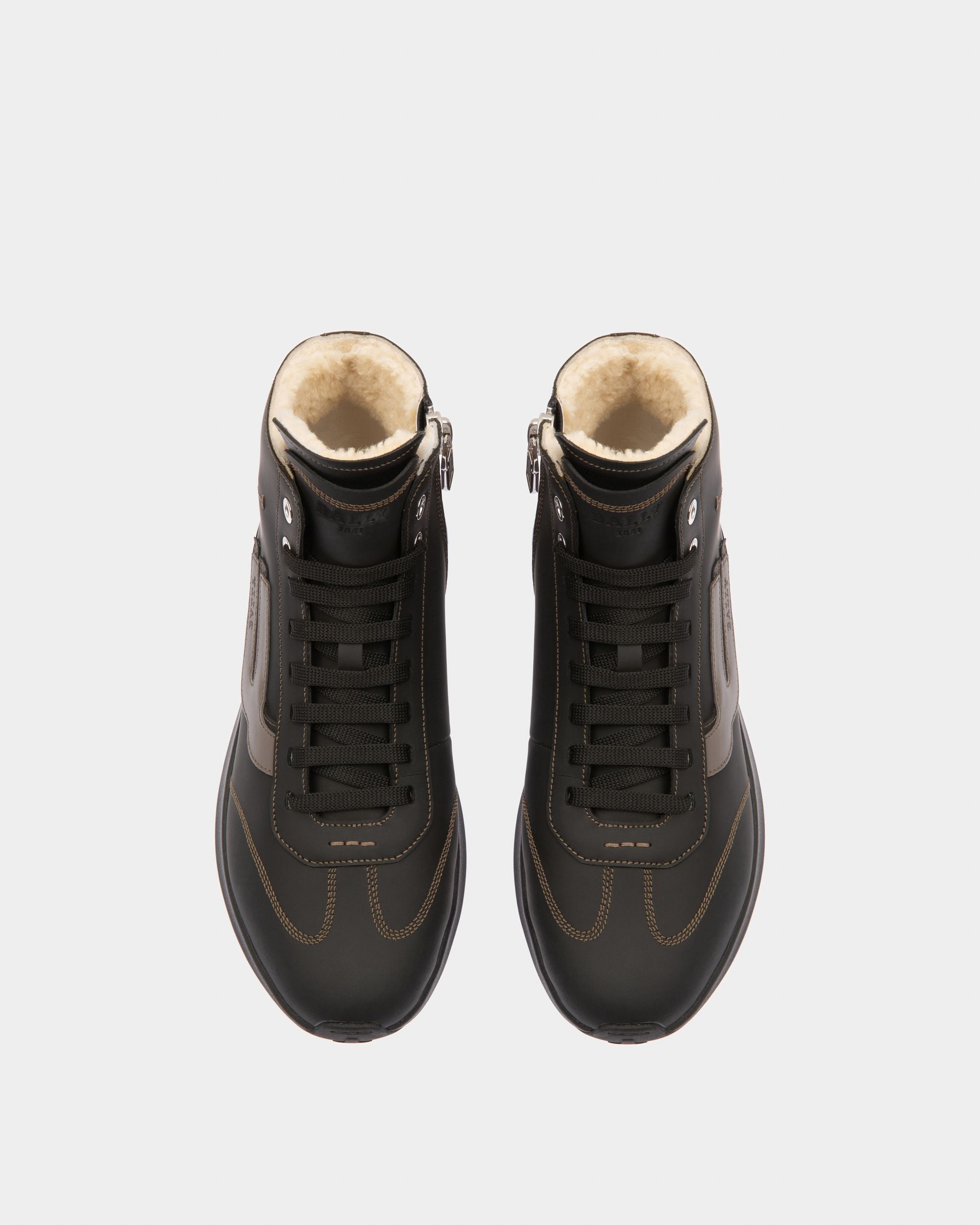 Darrel Sneaker In Pelle Nera - Uomo - Bally - 03