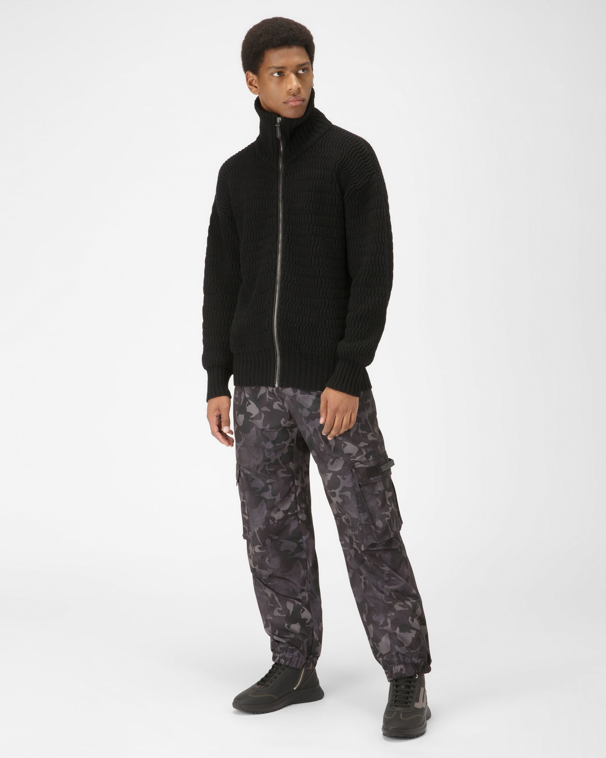 Darrel Sneaker In Pelle Nera - Uomo - Bally - 07