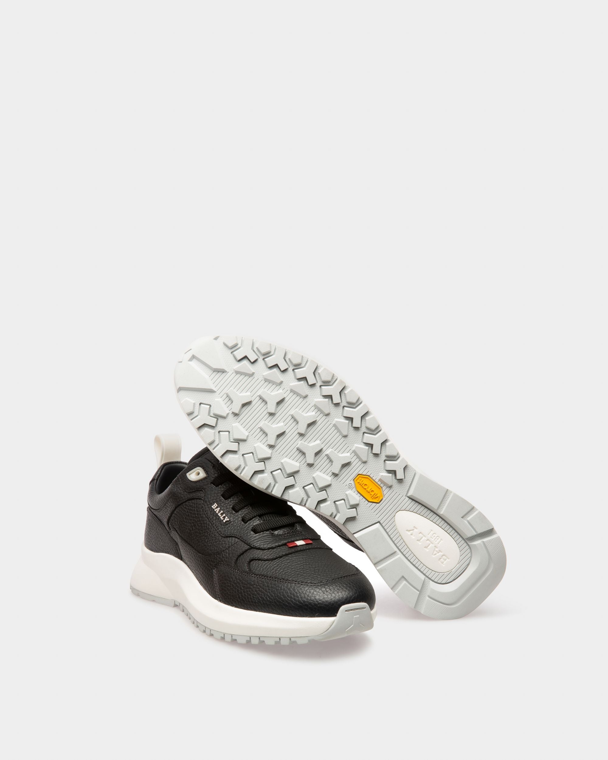 Dave Sneaker Aus Schwarzem Leder - Herren - Bally - 05