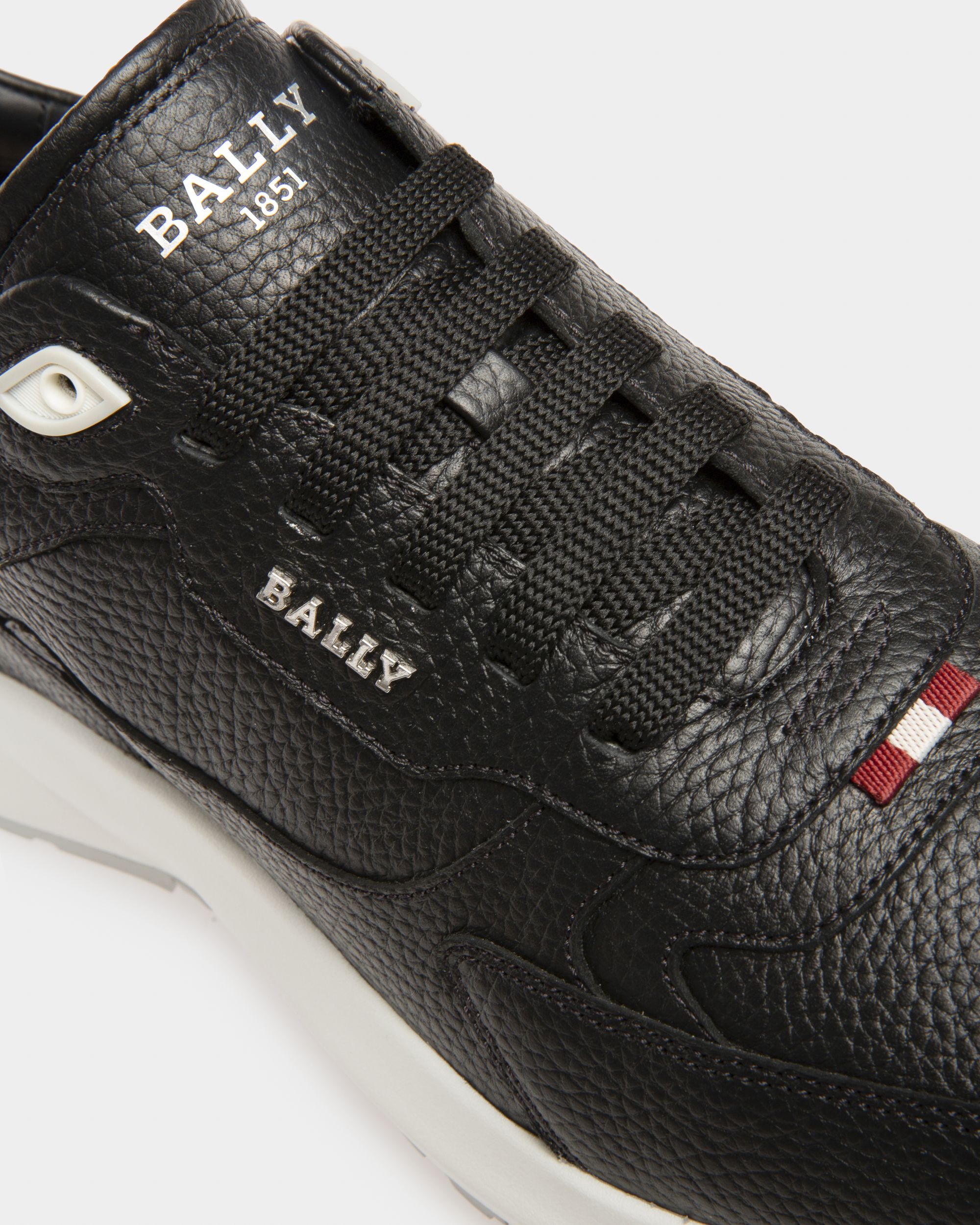 Dave Sneaker Aus Schwarzem Leder - Herren - Bally - 06