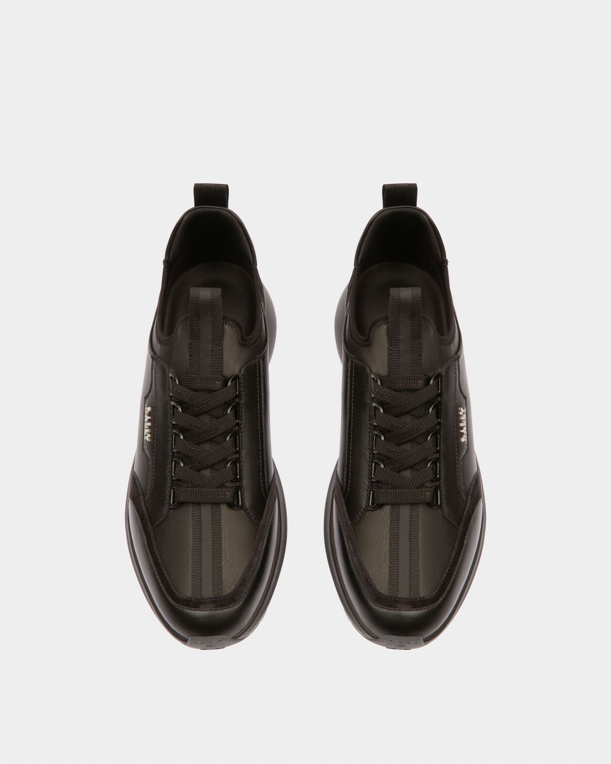 Deven Sneaker Aus Schwarzem Leder - Herren - Bally - 03