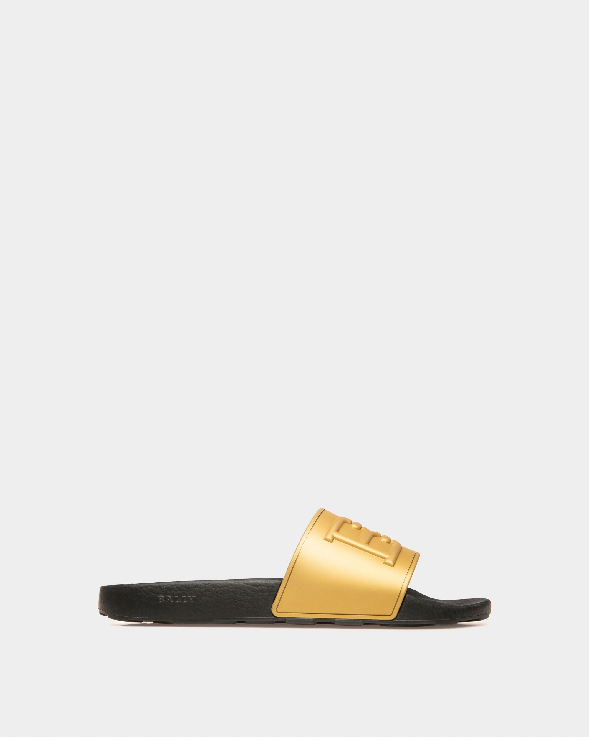 Scotty Sandales En Caoutchouc Or - Homme - Bally - 01