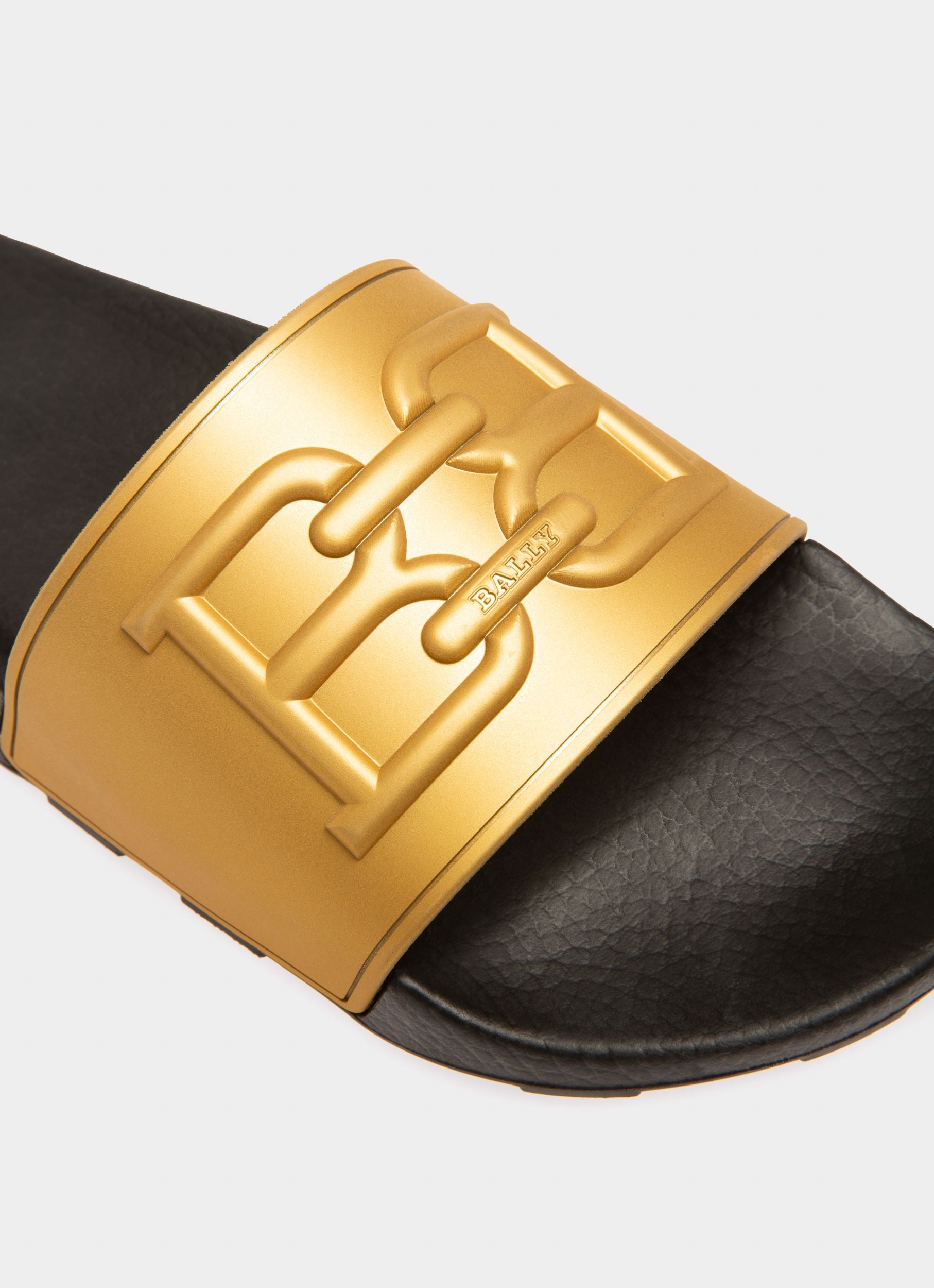 Scotty Sandales En Caoutchouc Or - Homme - Bally - 06