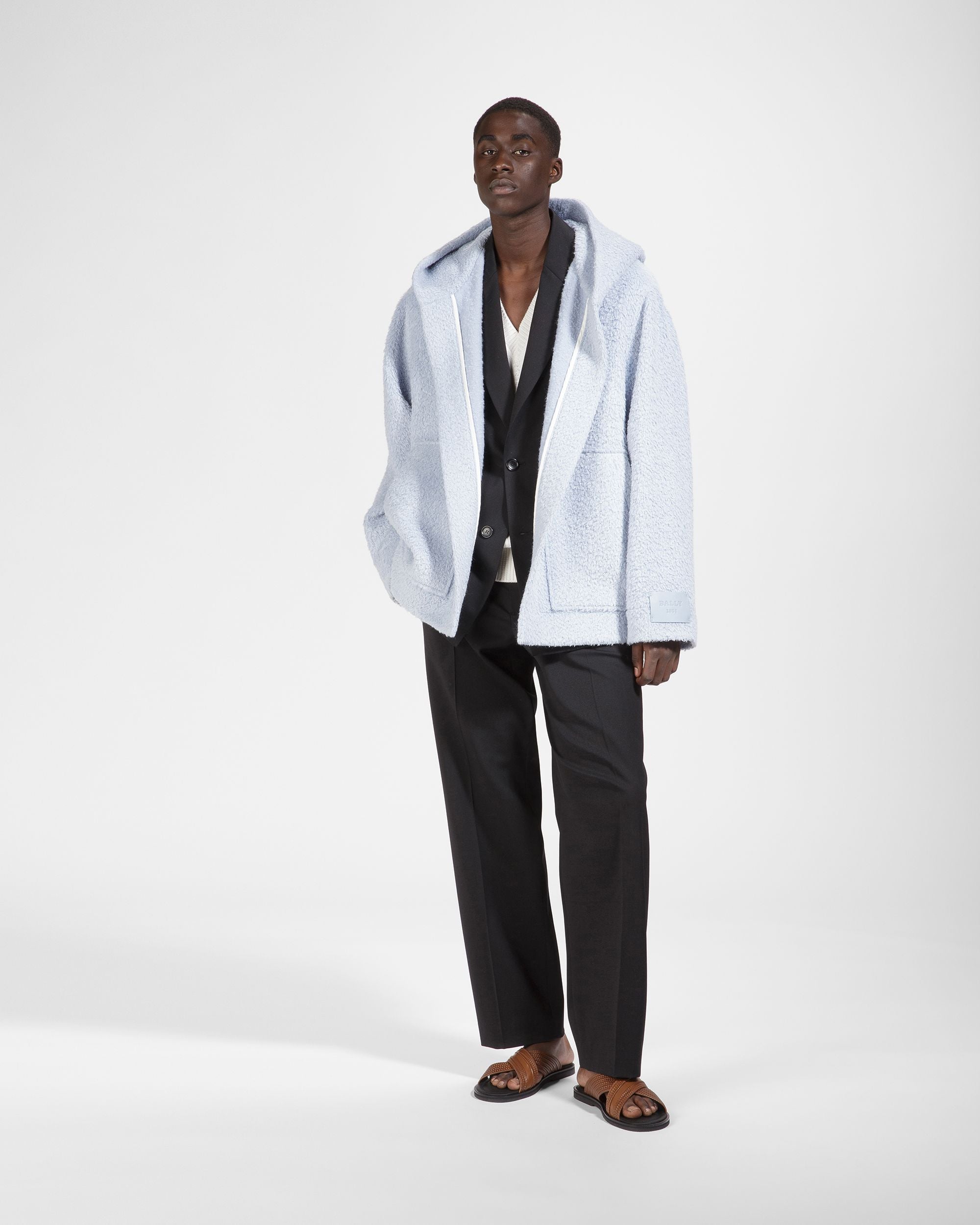Jabil Sandales En Cuir Sauge - Homme - Bally - 03