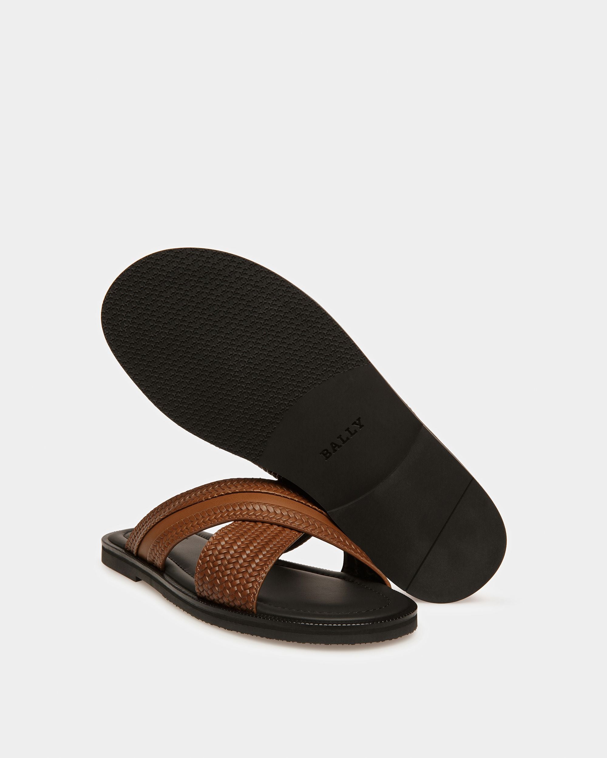 Jabil Sandales En Cuir Sauge - Homme - Bally - 05