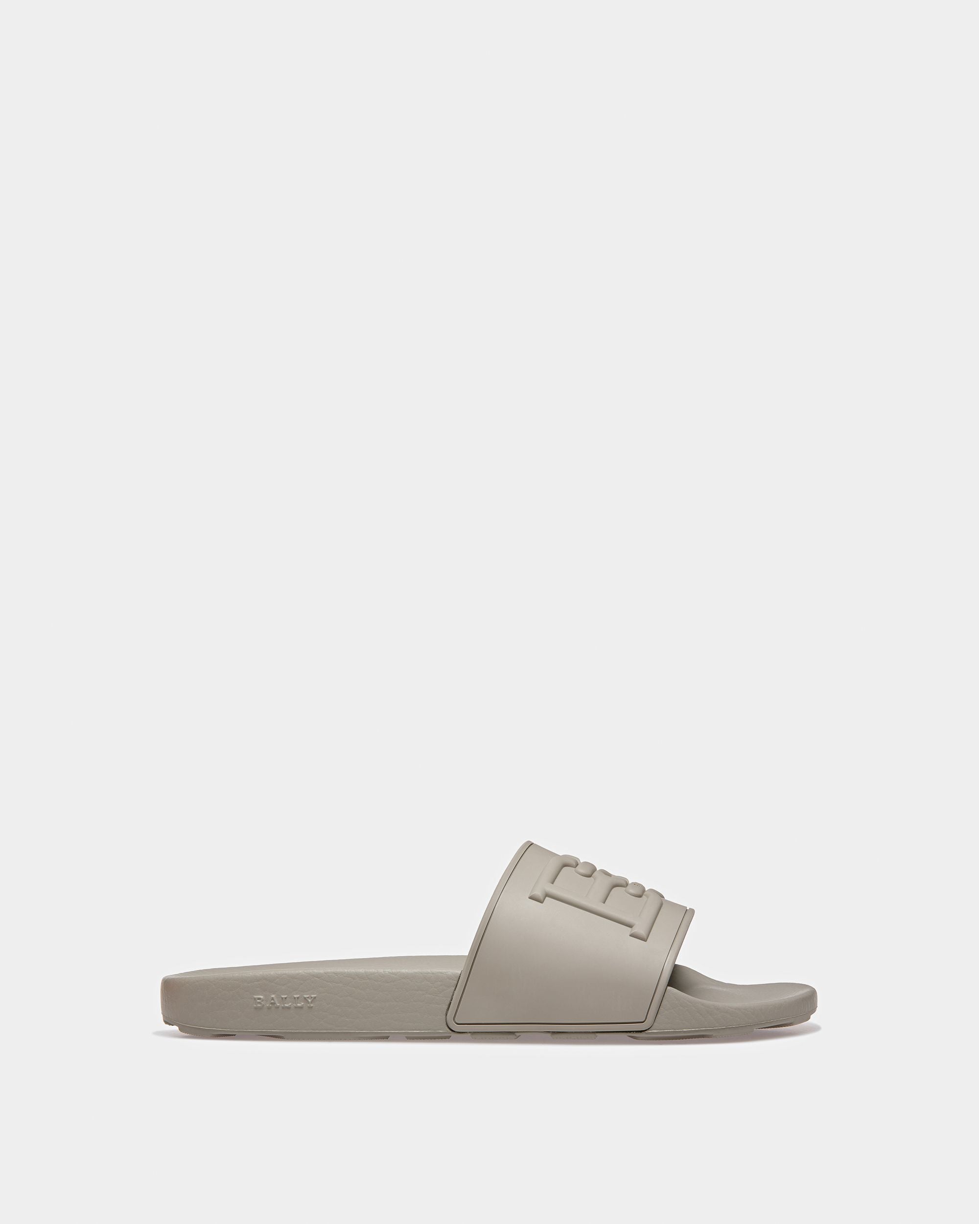 Scotty Sandales En Caoutchouc Gris Pierre - Homme - Bally - 01
