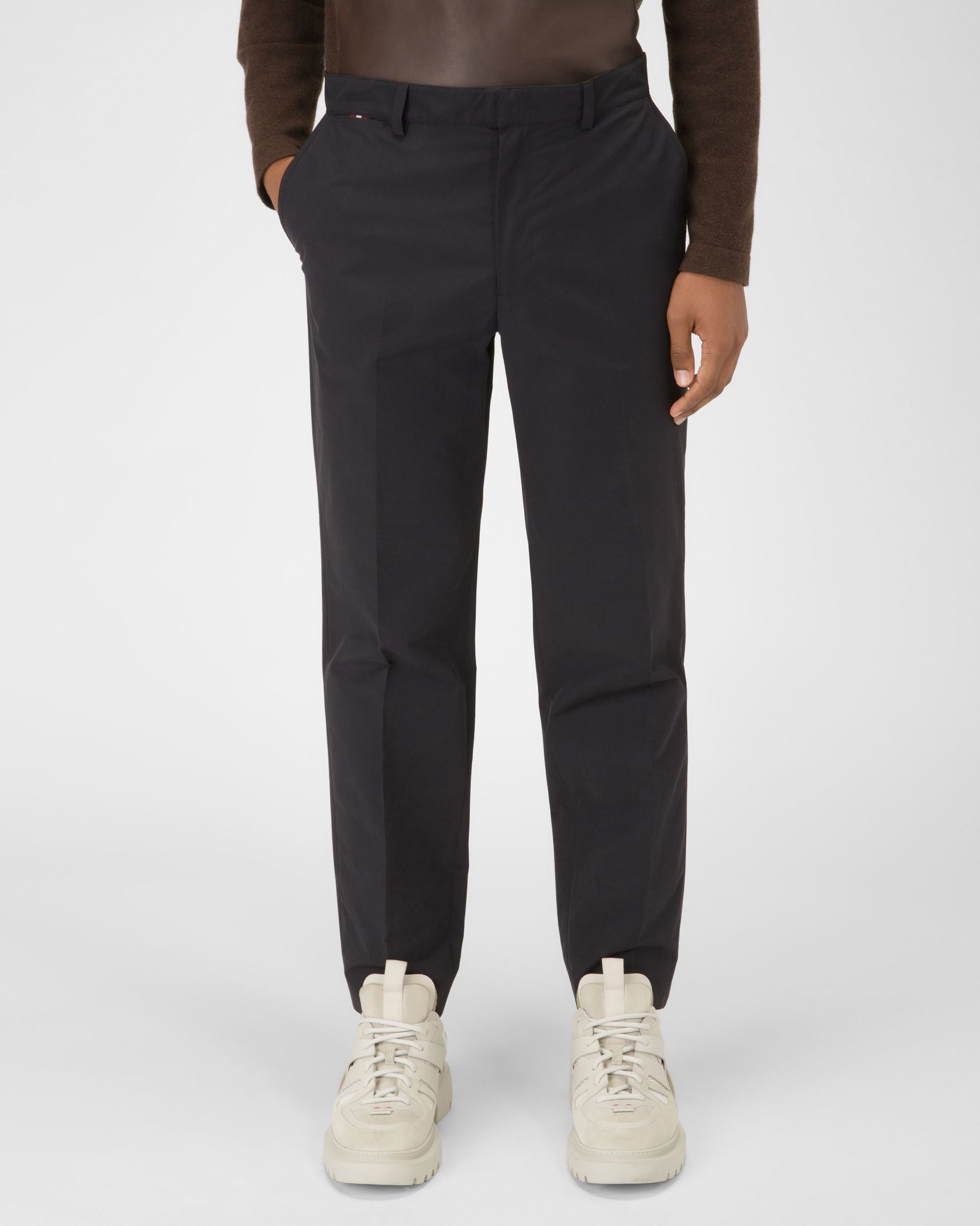 Hose Aus Schwarzer Baumwollmischung - Herren - Bally - 01