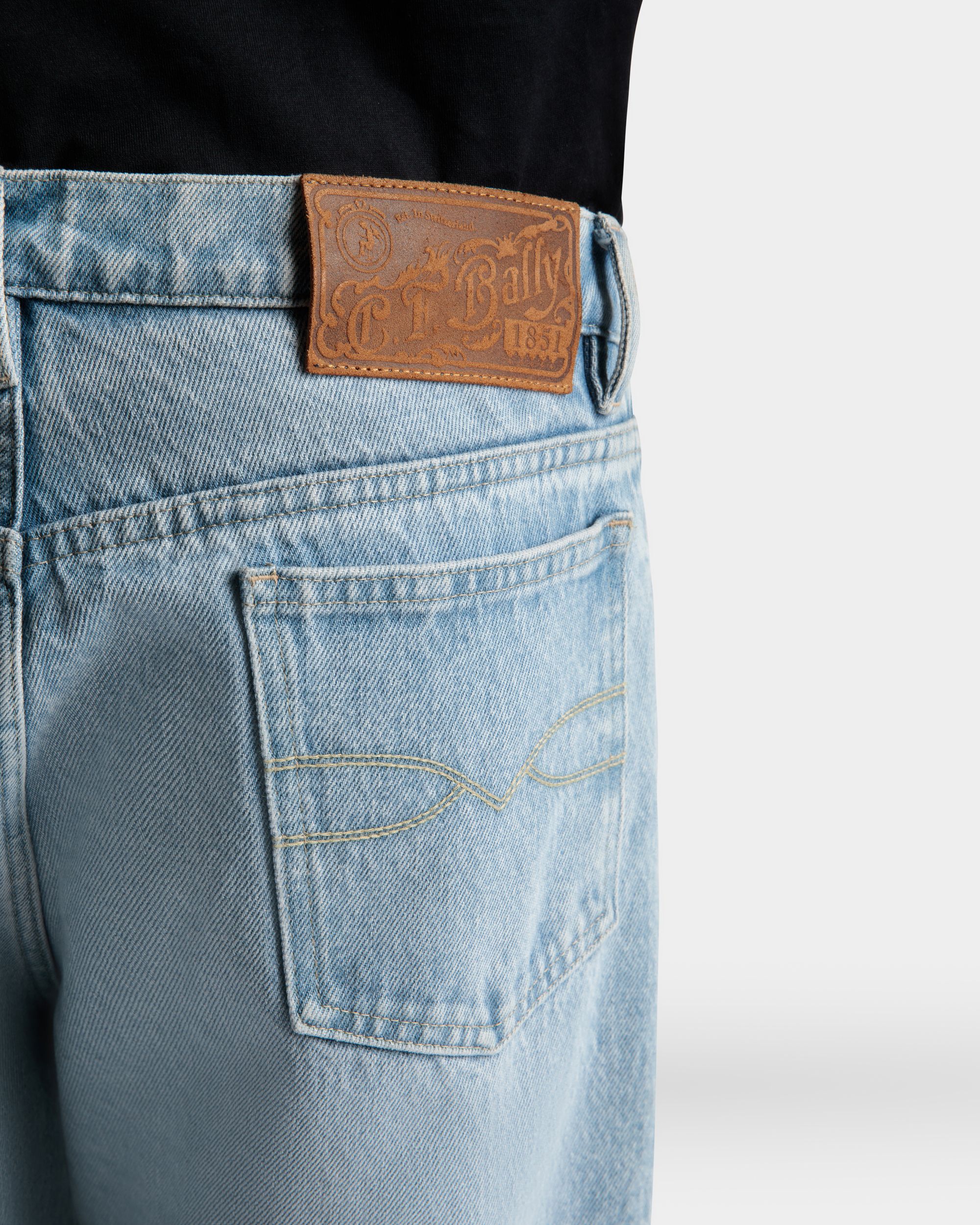Jeanshose Aus Baumwolle In Hellem Indigoblau - Herren - Bally - 04
