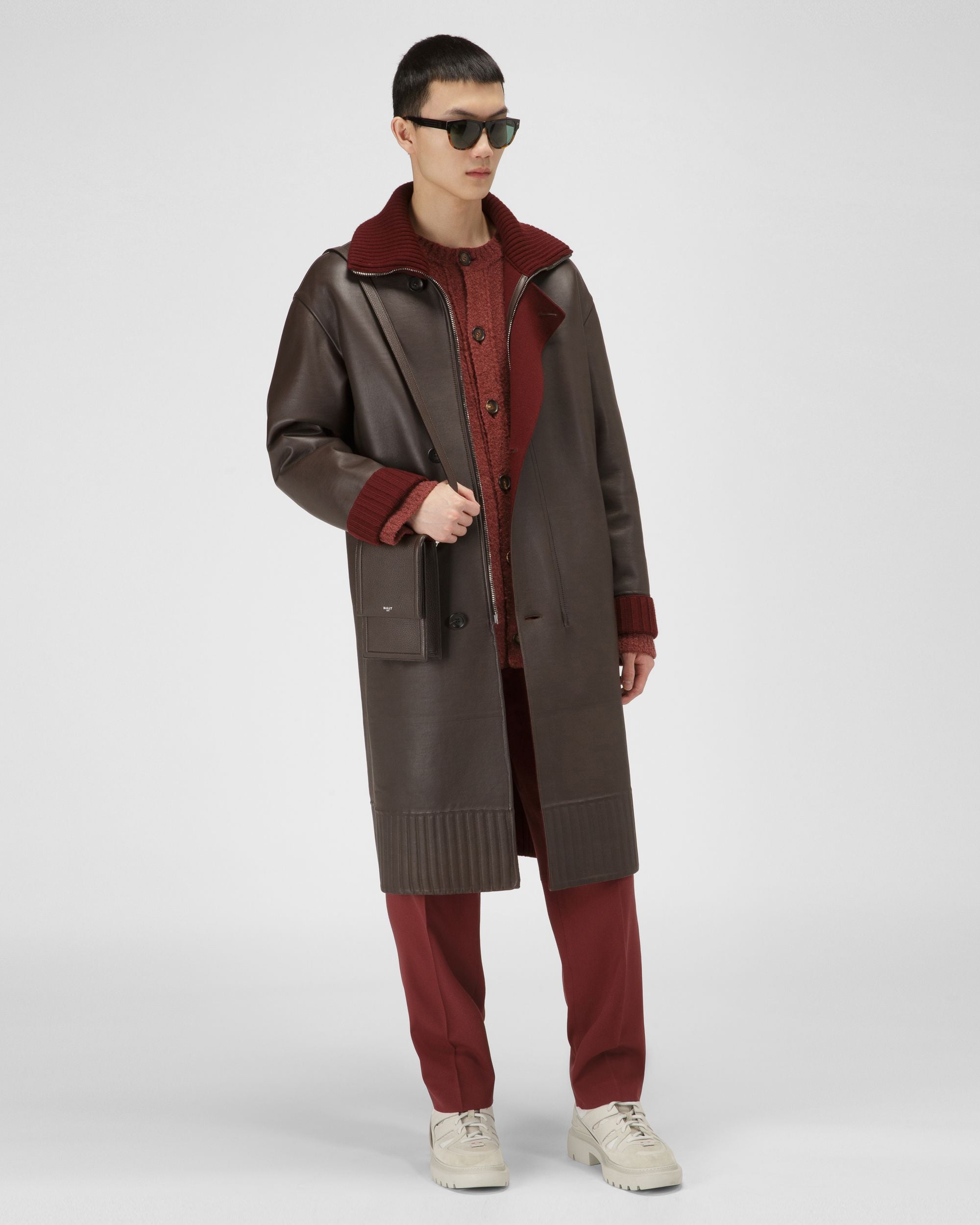 Hose Aus Traditionsroter Wolle - Herren - Bally - 05