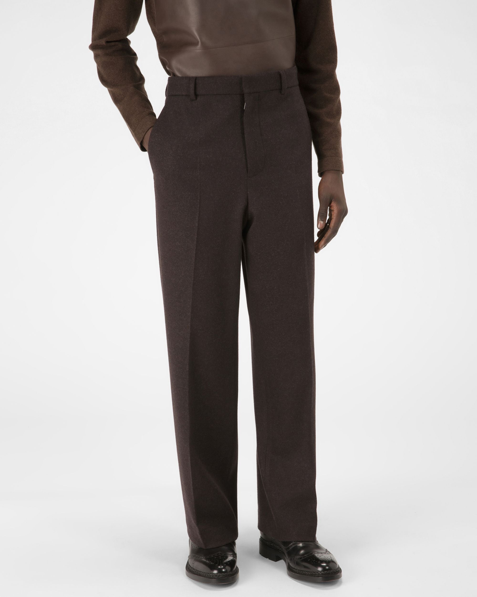 Pantalon En Laine - Homme - Bally - 01