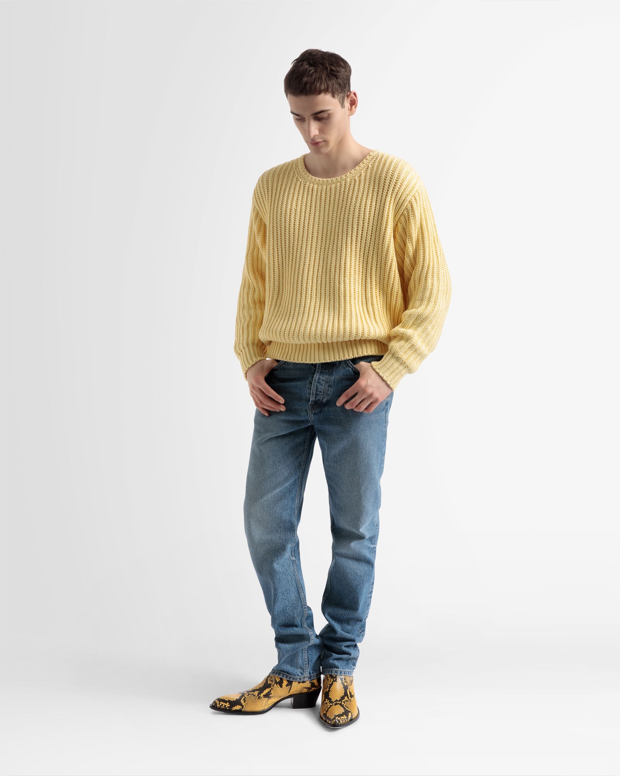 Gerade Hose Aus Blauem Denim - Herren - Bally - 02