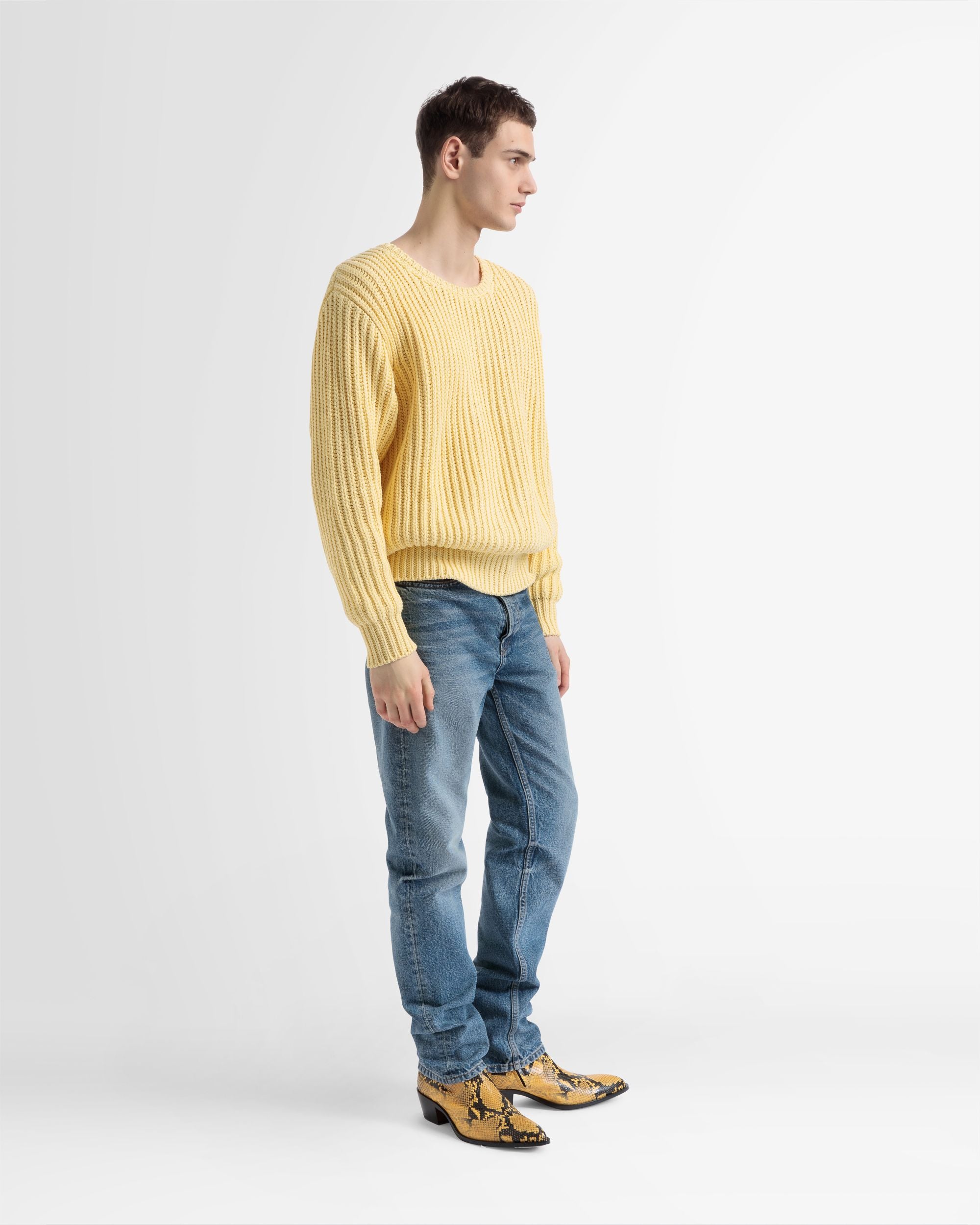 Gerade Hose Aus Blauem Denim - Herren - Bally - 05