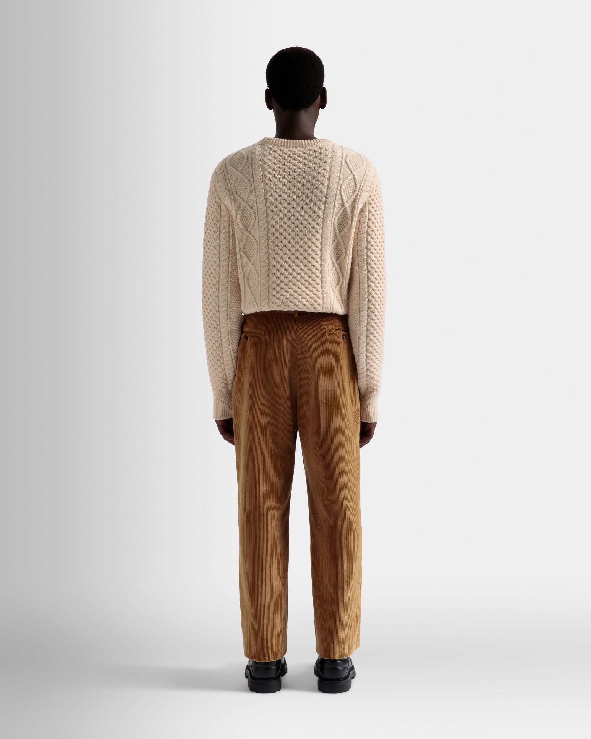Pantalon Coupe Ajustée En Velours Côtelé - Homme - Bally - 06