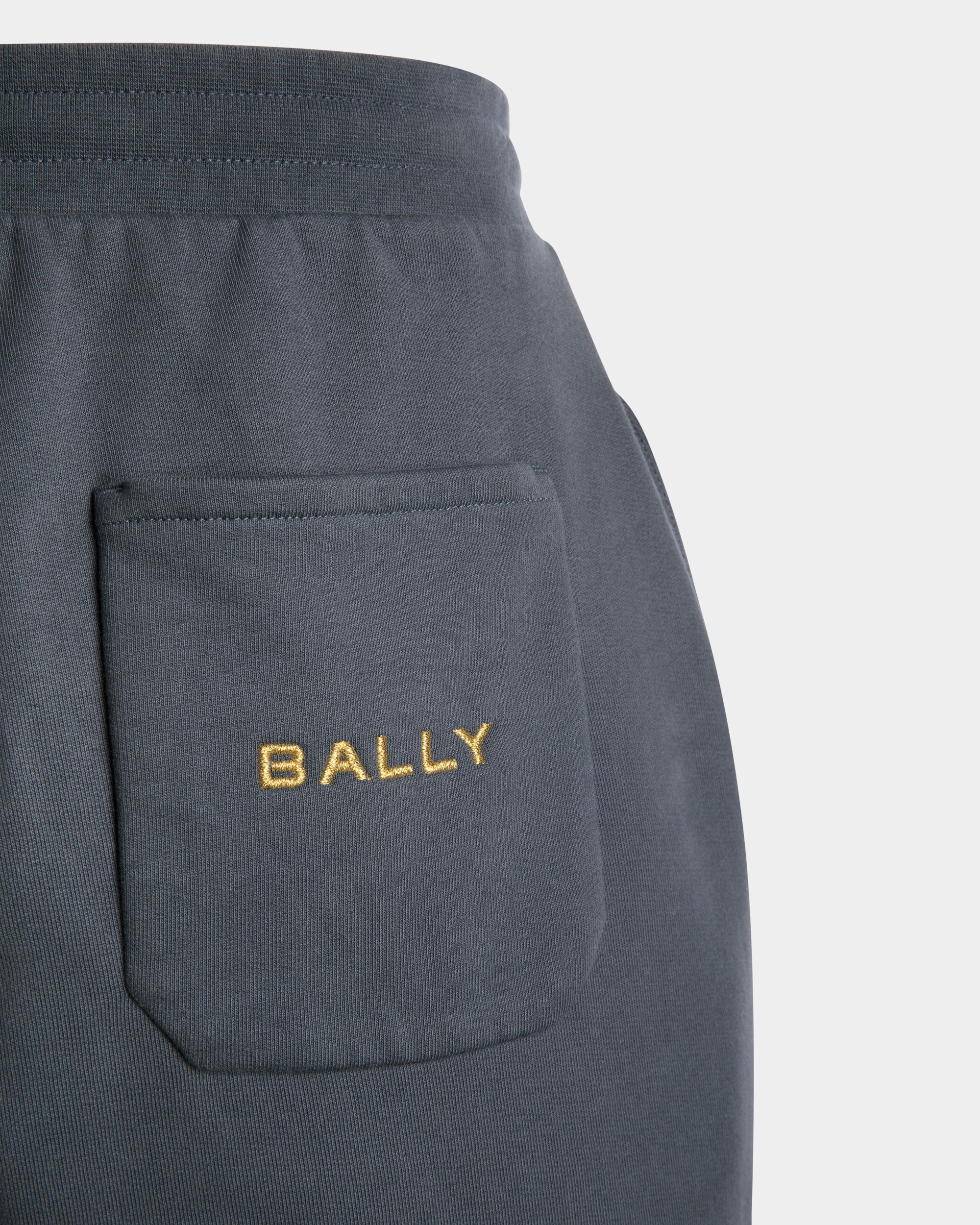 Sweathose mit Kordelzug Aus steingrauer Baumwolle - Herren - Bally - 02