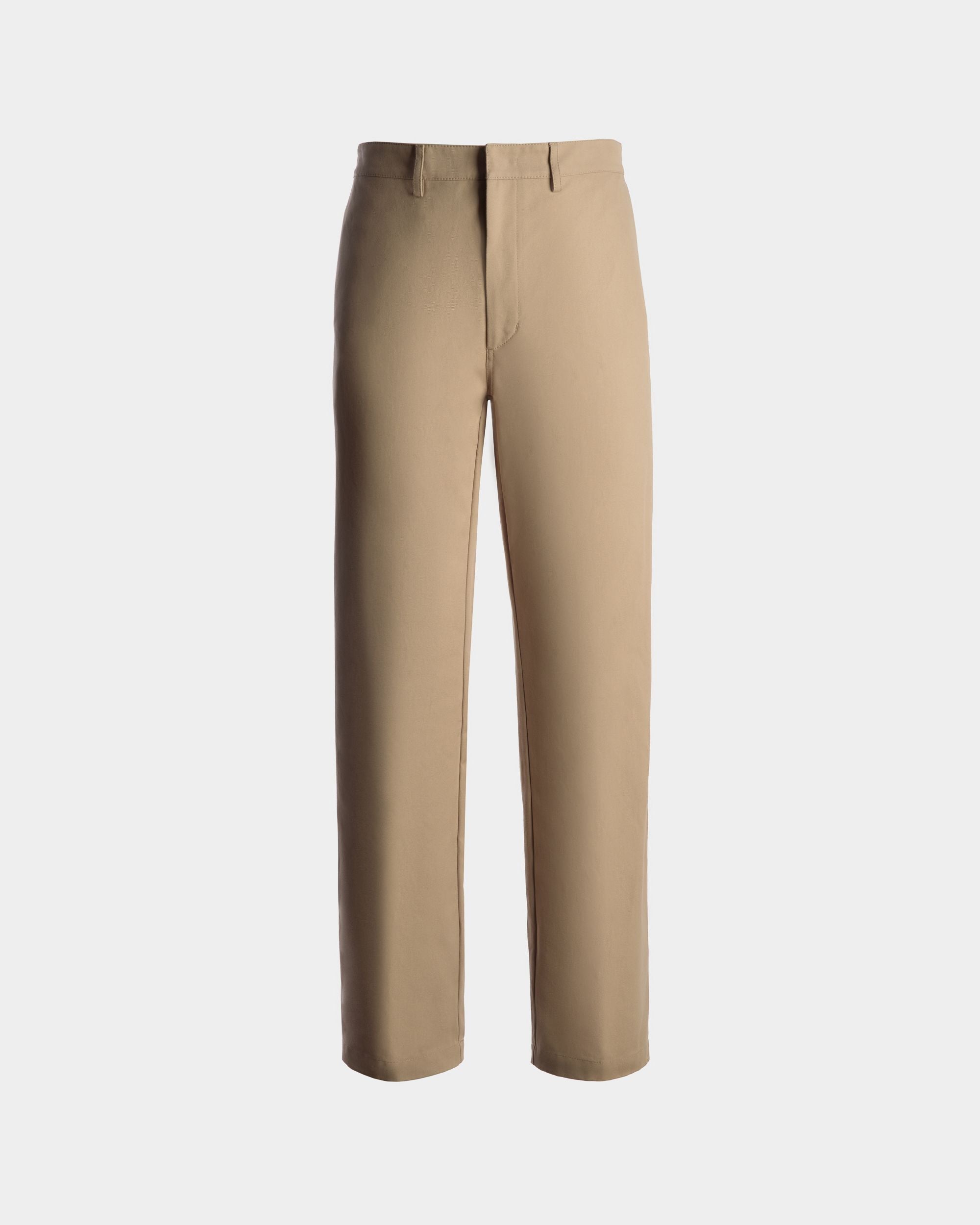 Pants in Camel Cotton - Men's - Bally - 01