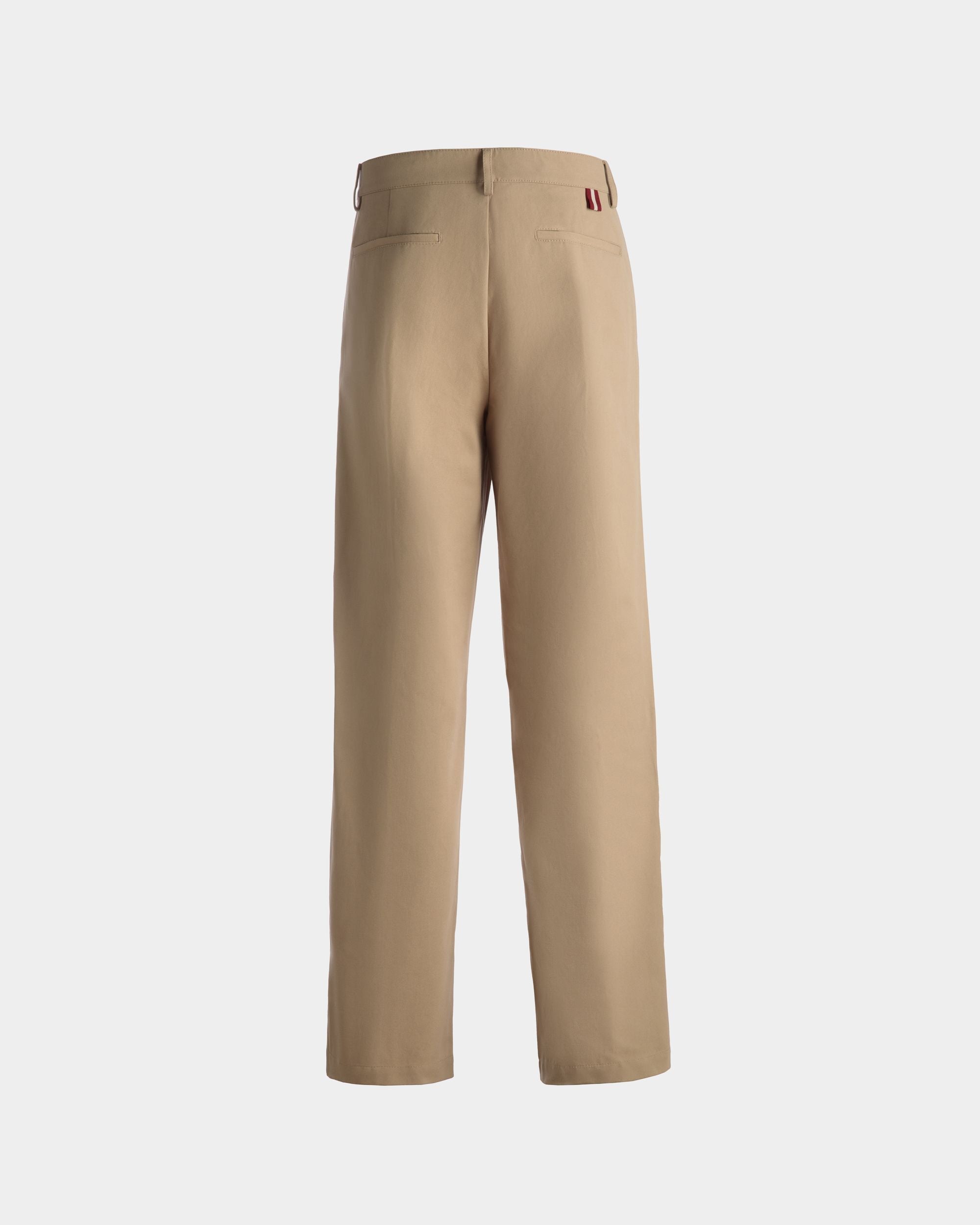 Pantalon En Coton Camel - Homme - Bally - 07