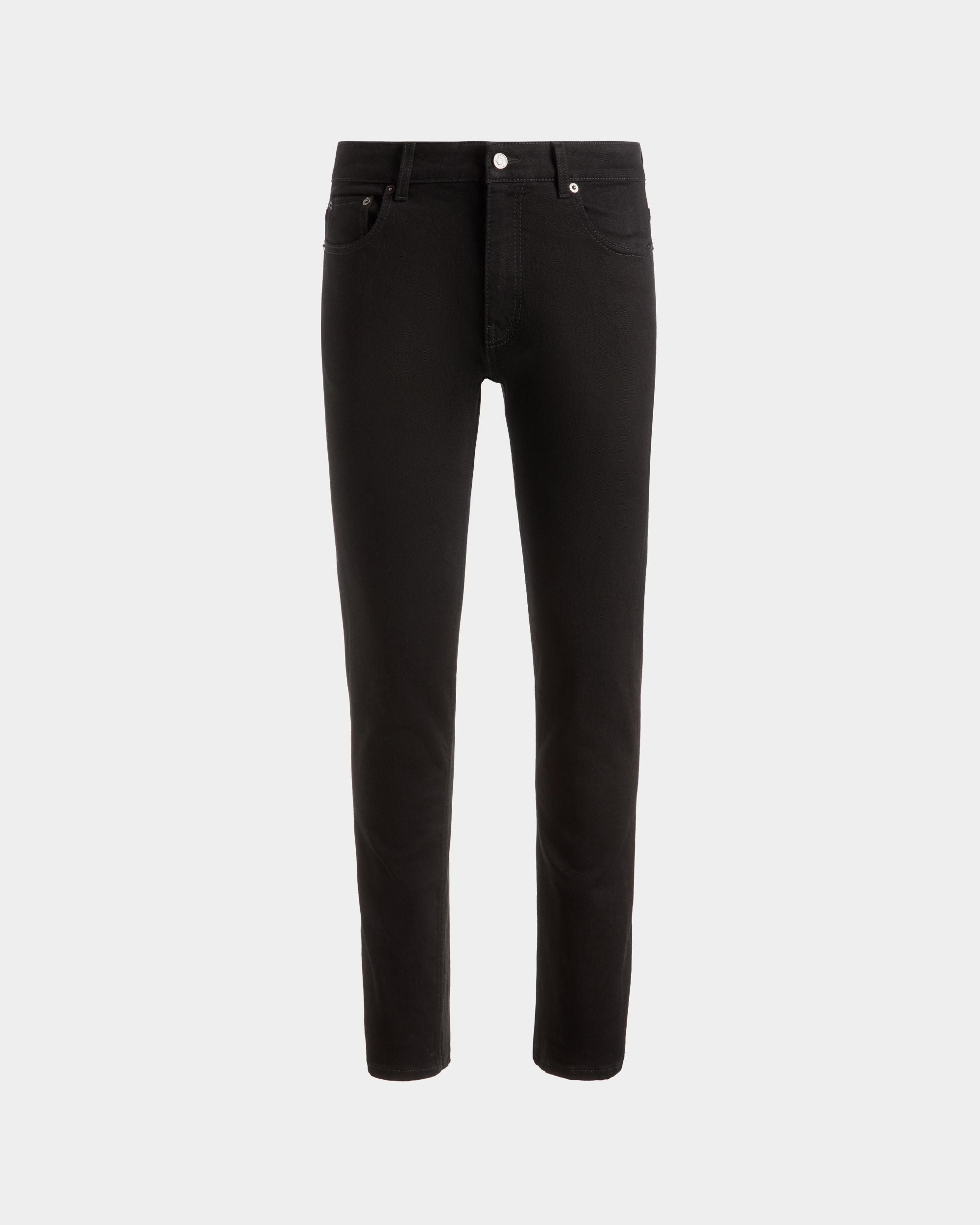 Pantalon Collection Voyage Adrien Brody En Denim De Coton Mélangé Noir - Homme - Bally - 01