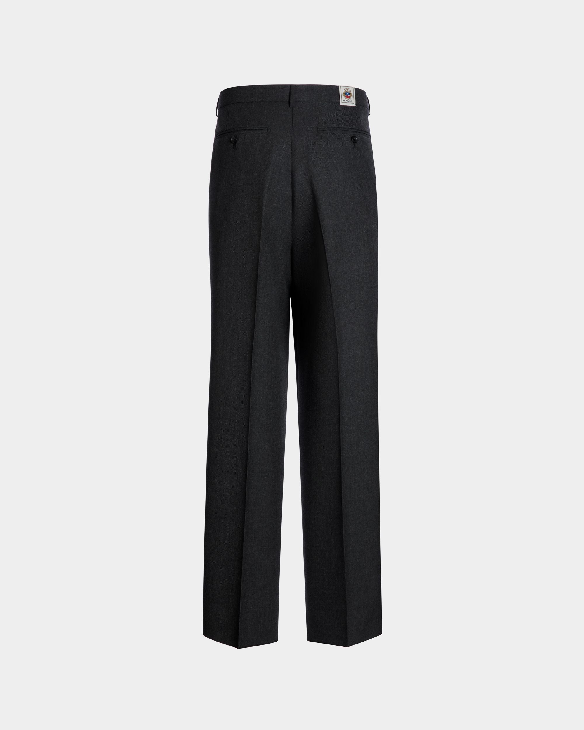 Anzughose Hose Aus Wollmix In Dunkelgrau - Herren - Bally - 08