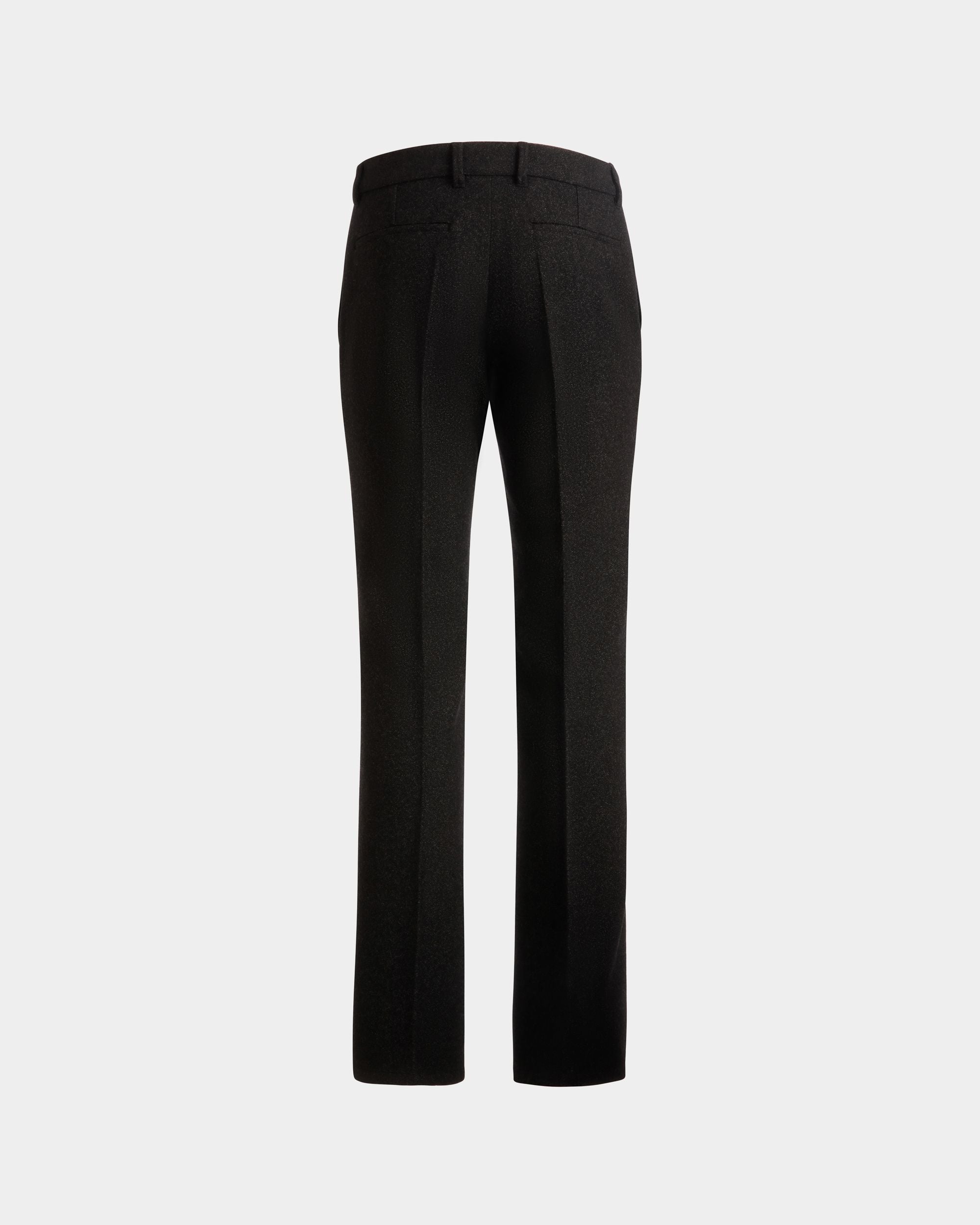 Pleated Pants In Dark Grey Wool - Men's - Bally - 07