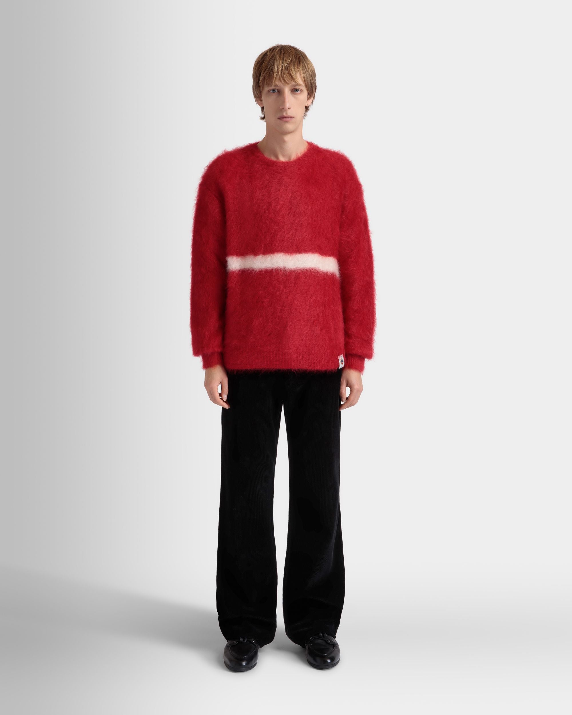 Jeans In Corduroy Di Cotone Nero - Uomo - Bally - 02
