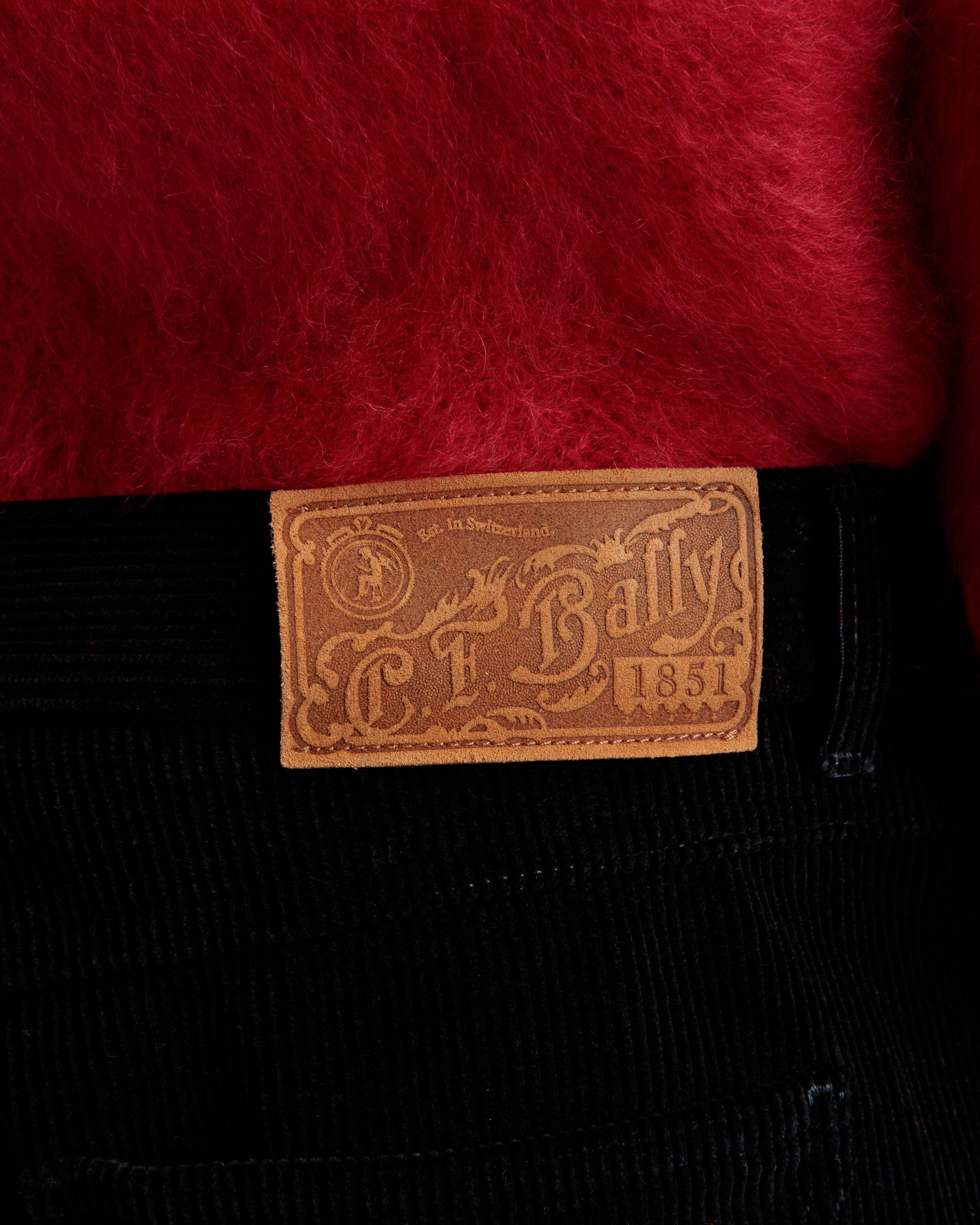 Jeans In Corduroy Di Cotone Nero - Uomo - Bally - 08