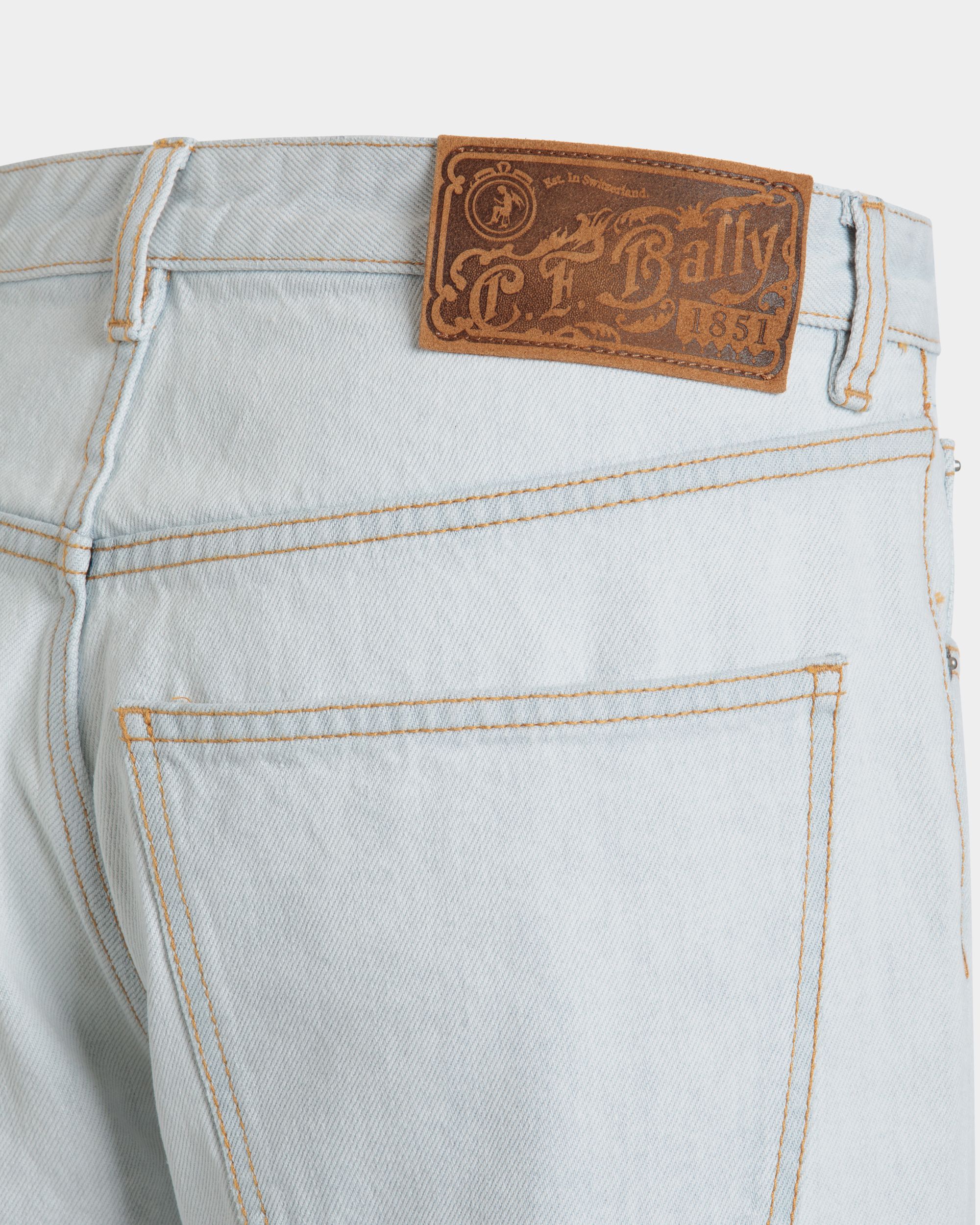 Jeanshose Aus Baumwolle In Light Blue - Homme - Bally - 04