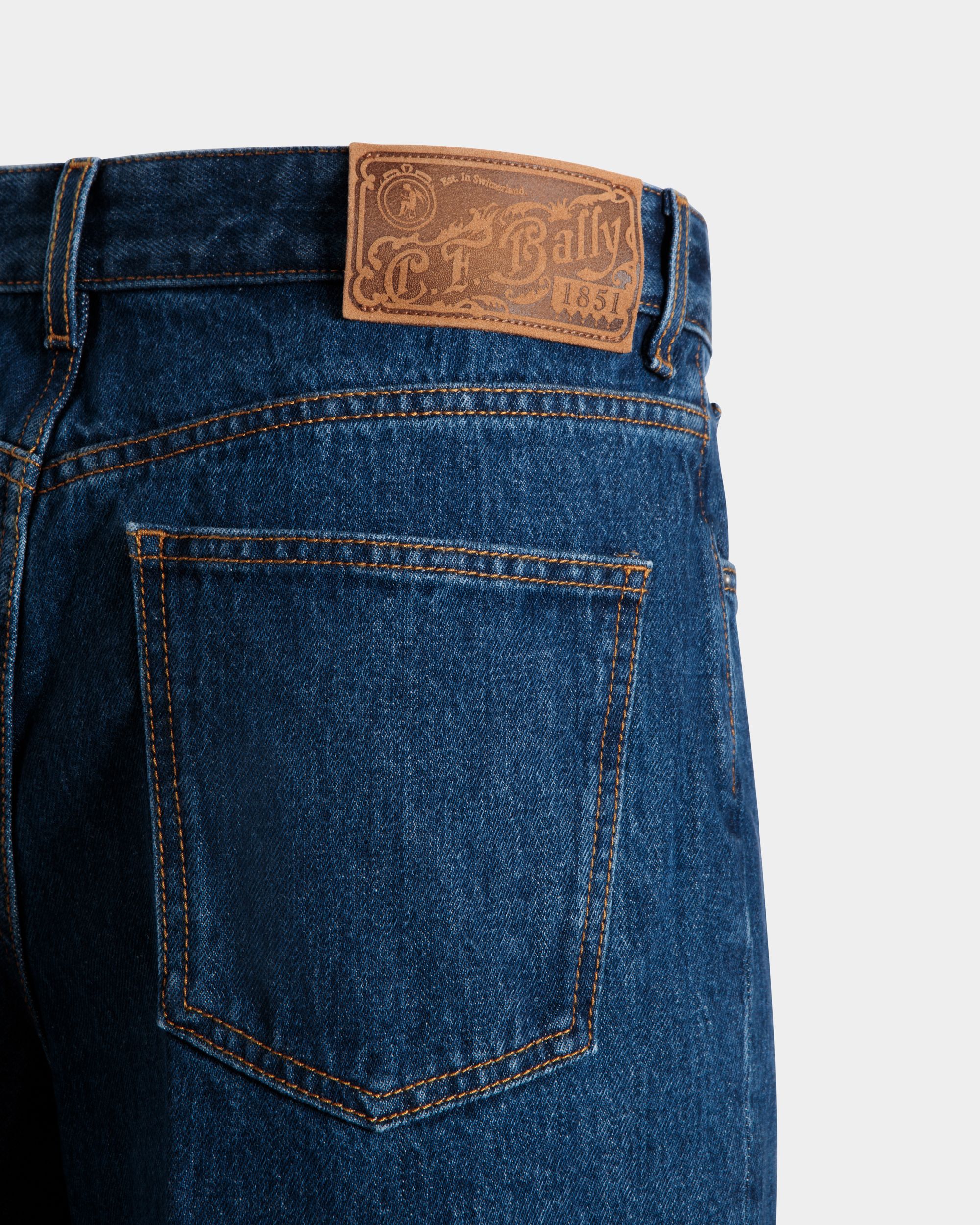 Trousers Denim In Blue Cotton - Herren - Bally - 02