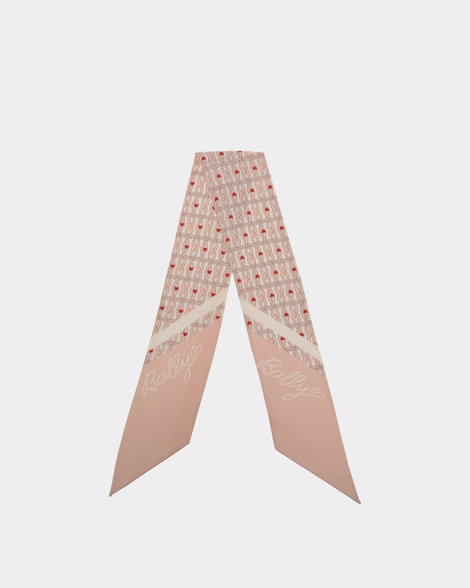 Foulard 520 En Soie Dusty Petal - Femme - Bally - 01