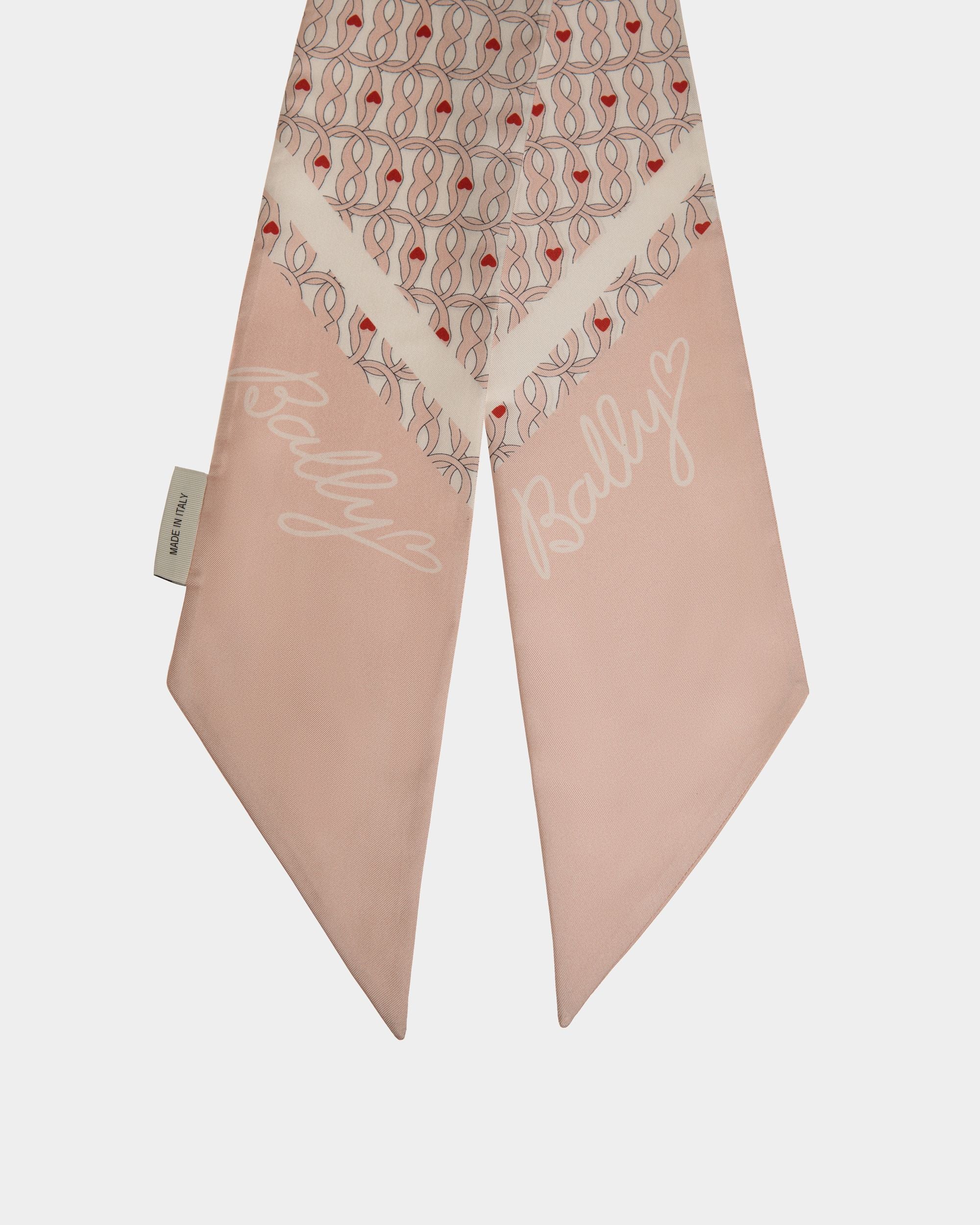 Foulard 520 En Soie Dusty Petal - Femme - Bally - 03