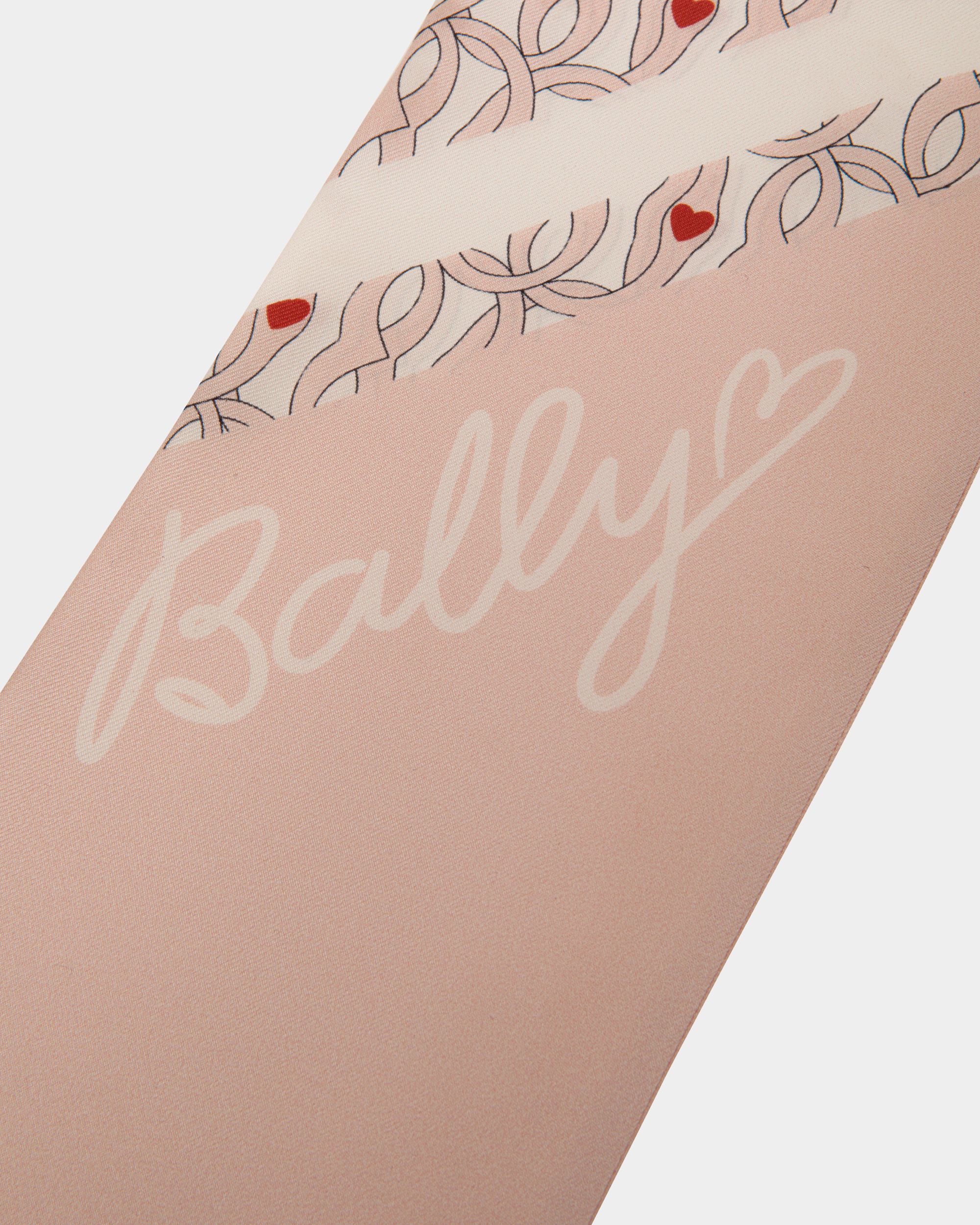 Foulard 520 En Soie Dusty Petal - Femme - Bally - 04