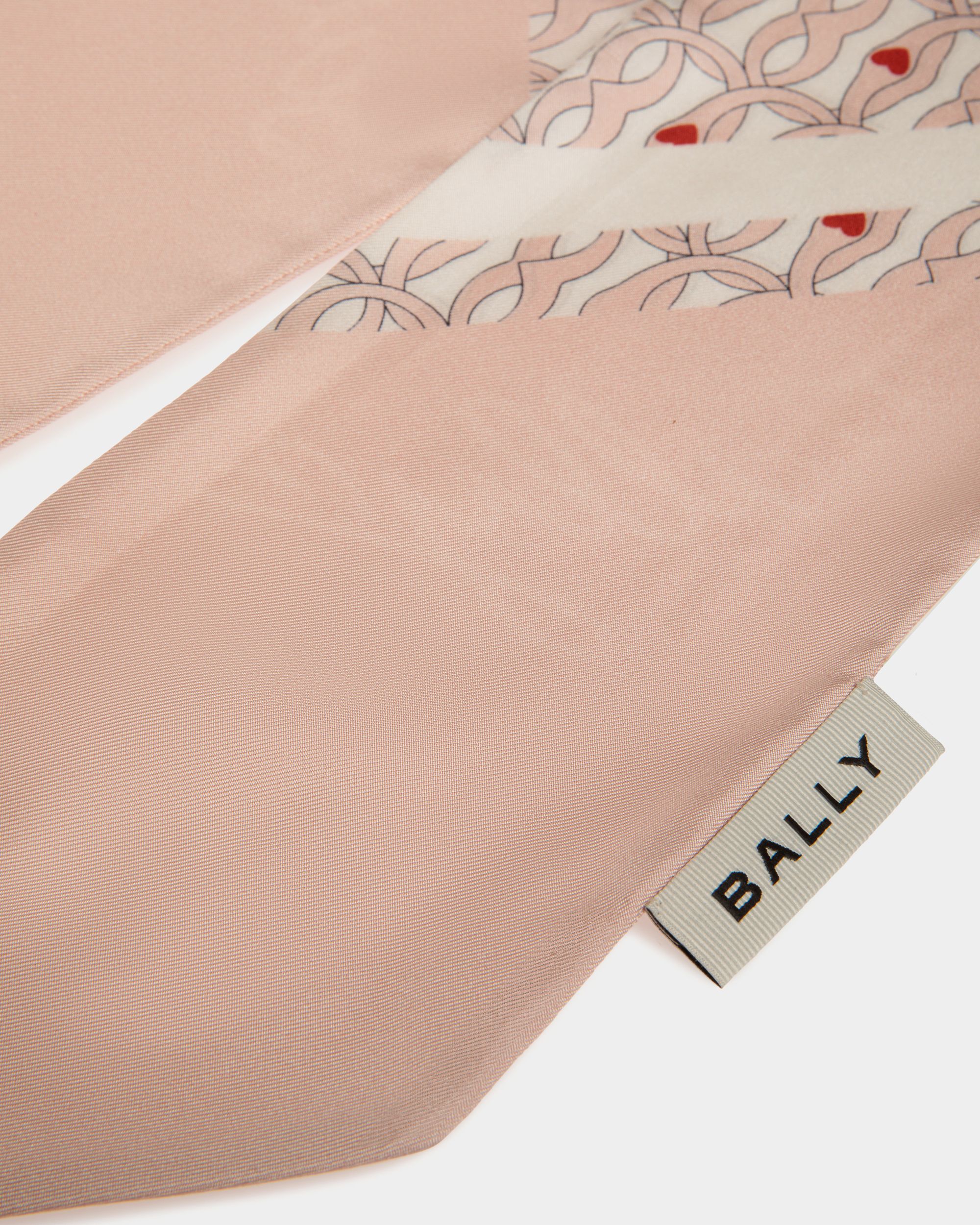 Foulard 520 En Soie Dusty Petal - Femme - Bally - 05