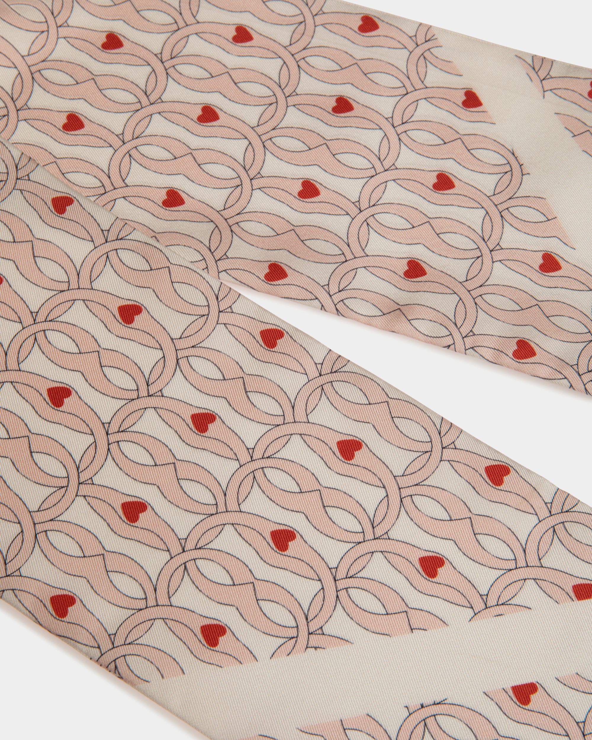 Foulard 520 En Soie Dusty Petal - Femme - Bally - 06