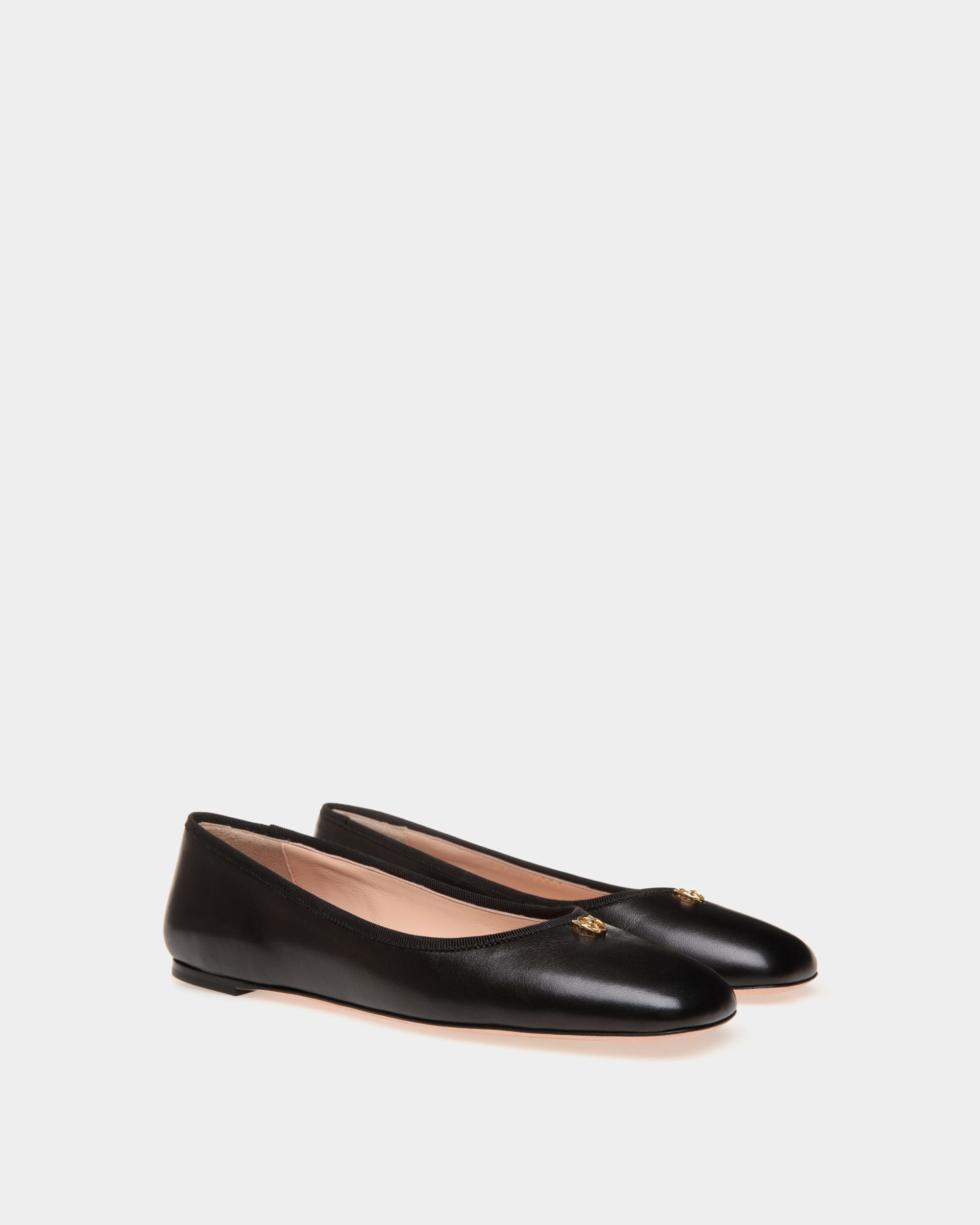 Ballerina Ballyrina In Nappa Nera - Donna - Bally - 02