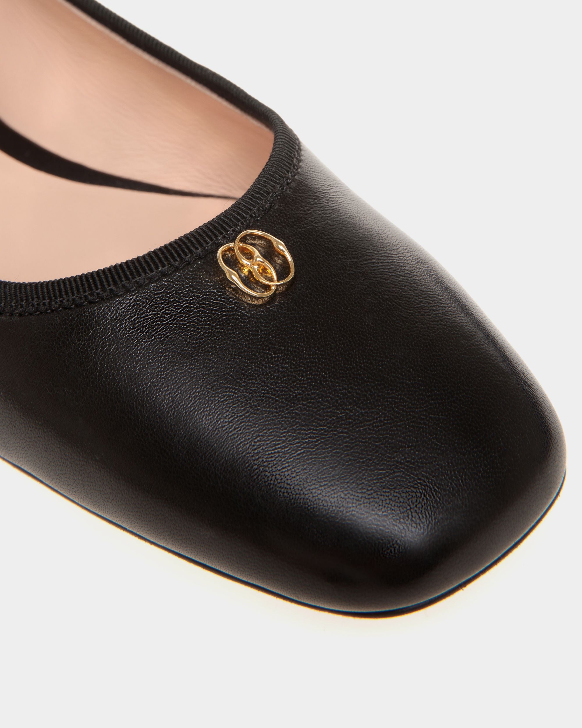Ballyrina Ballerina Aus Nappaleder In Schwarz - Damen - Bally - 04