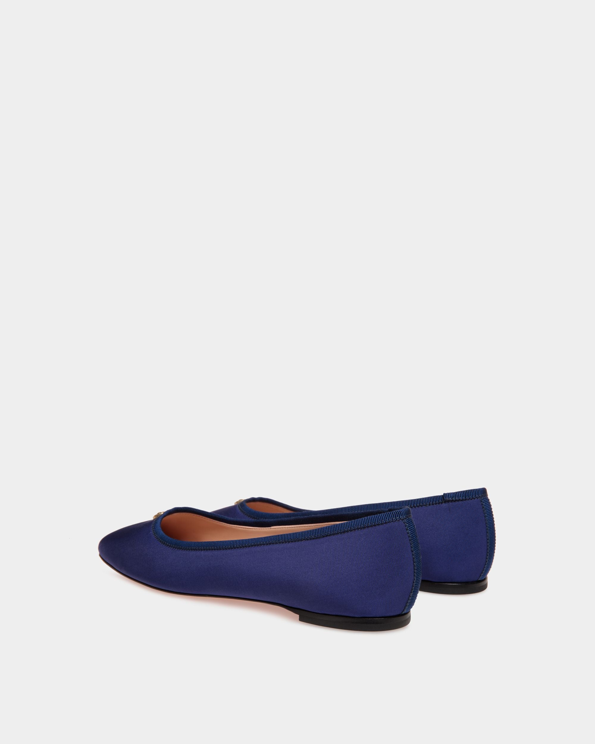 Ballyrina Ballerina Aus Blauem Faille - Damen - Bally - 03