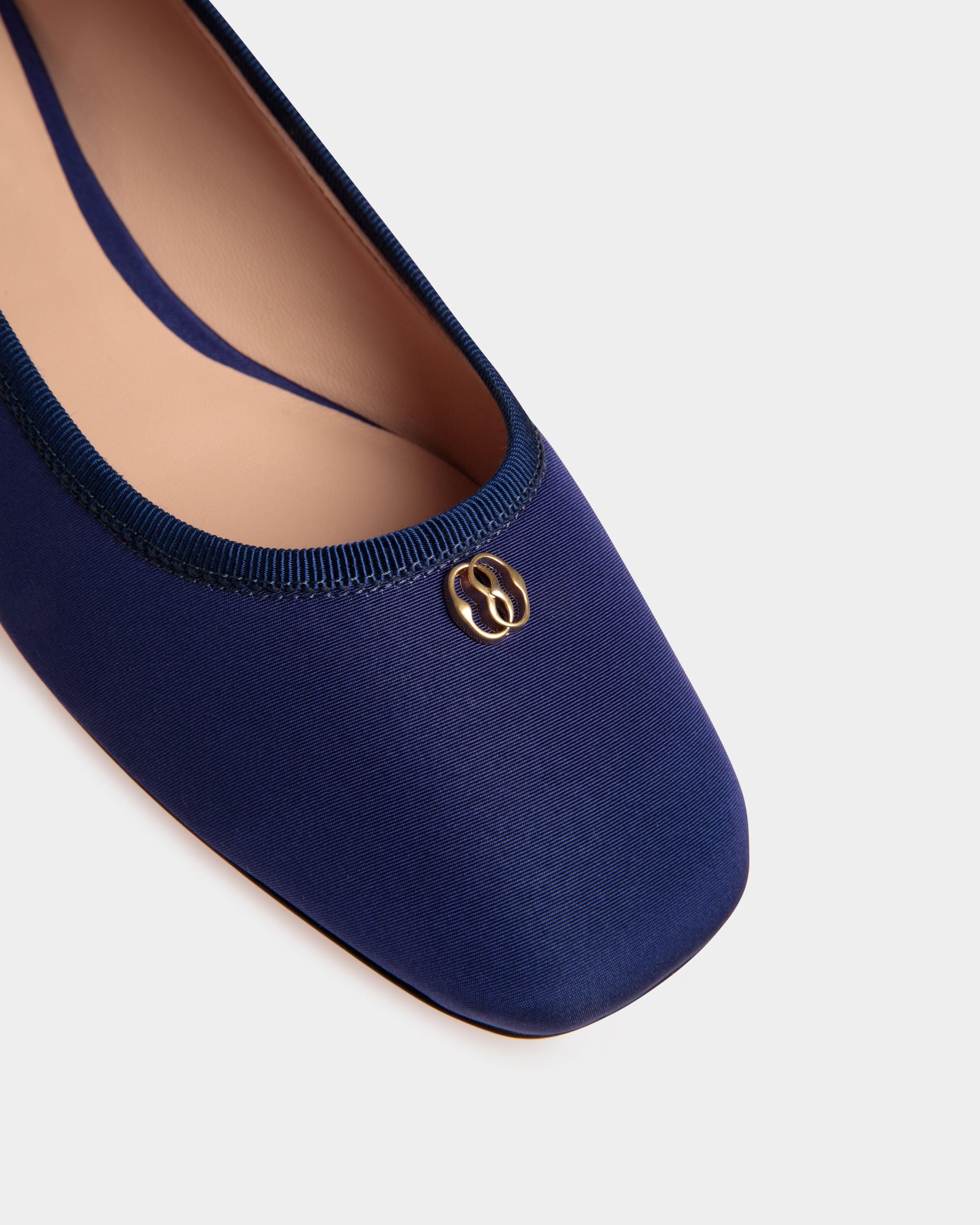 Ballyrina Ballerina Aus Blauem Faille - Damen - Bally - 05